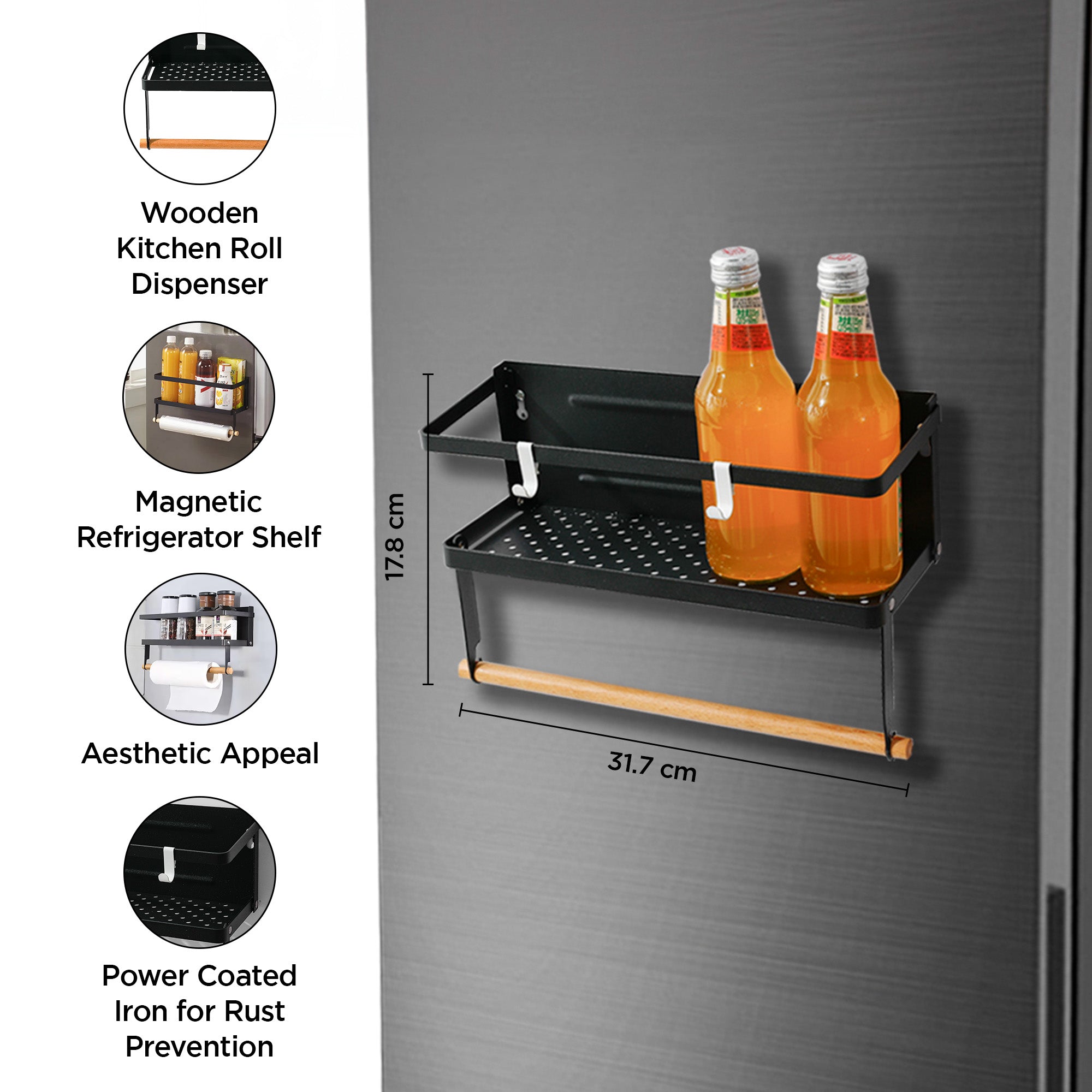 UMAI kitchen organizer rack - perfect for busy households