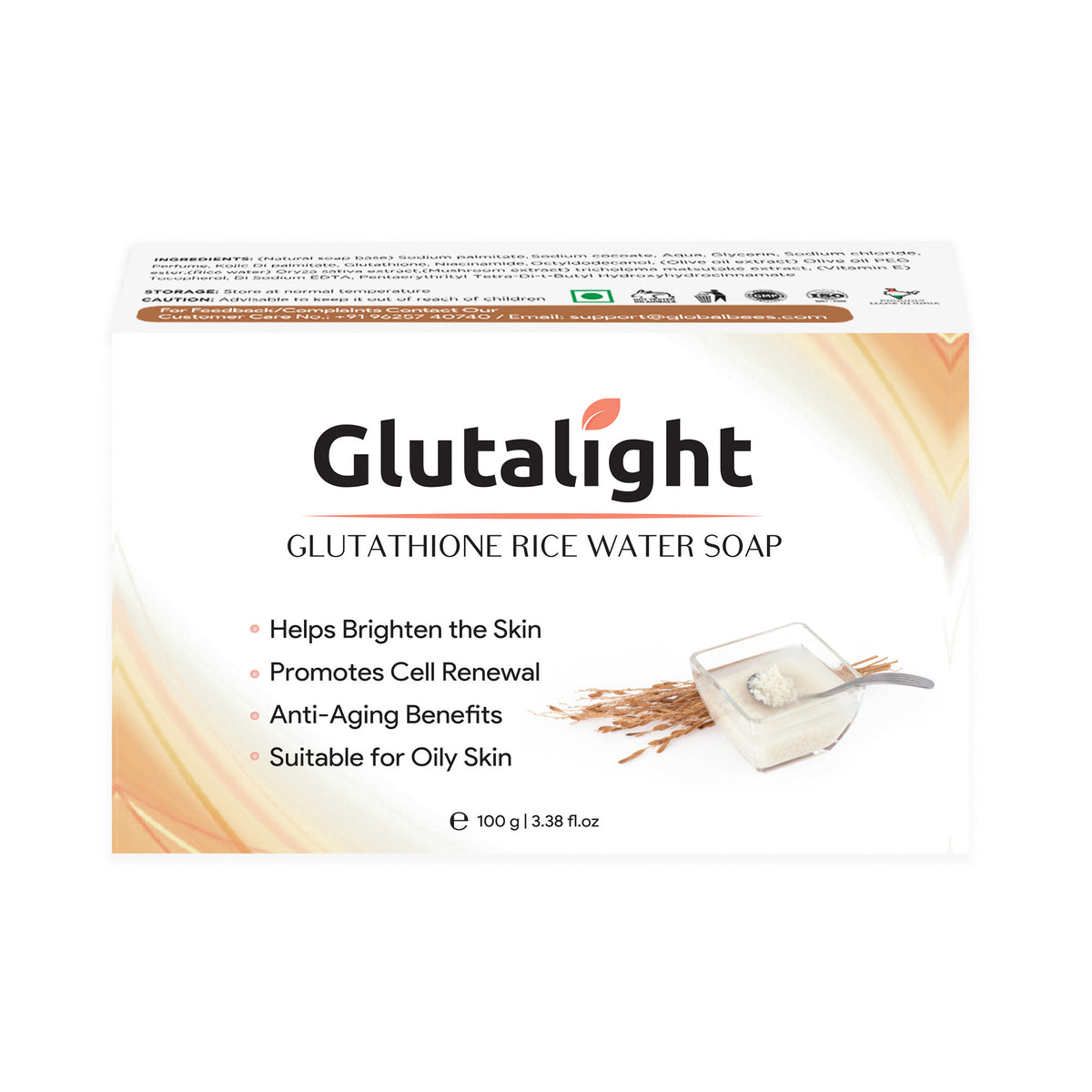 Glutalight skincare soap - Radiant glow serum