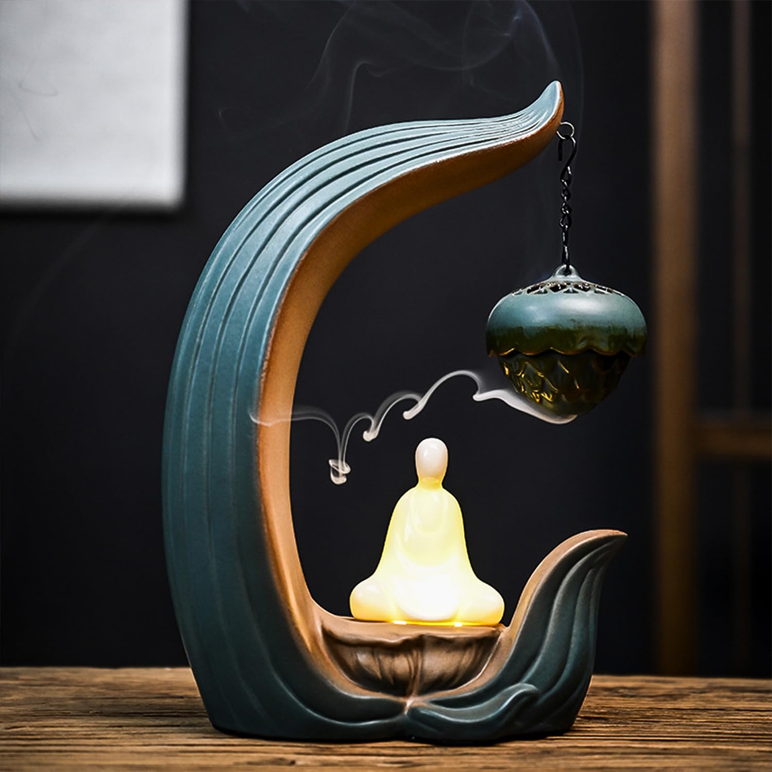 Ekhasa incense holder - Durable ceramic construction