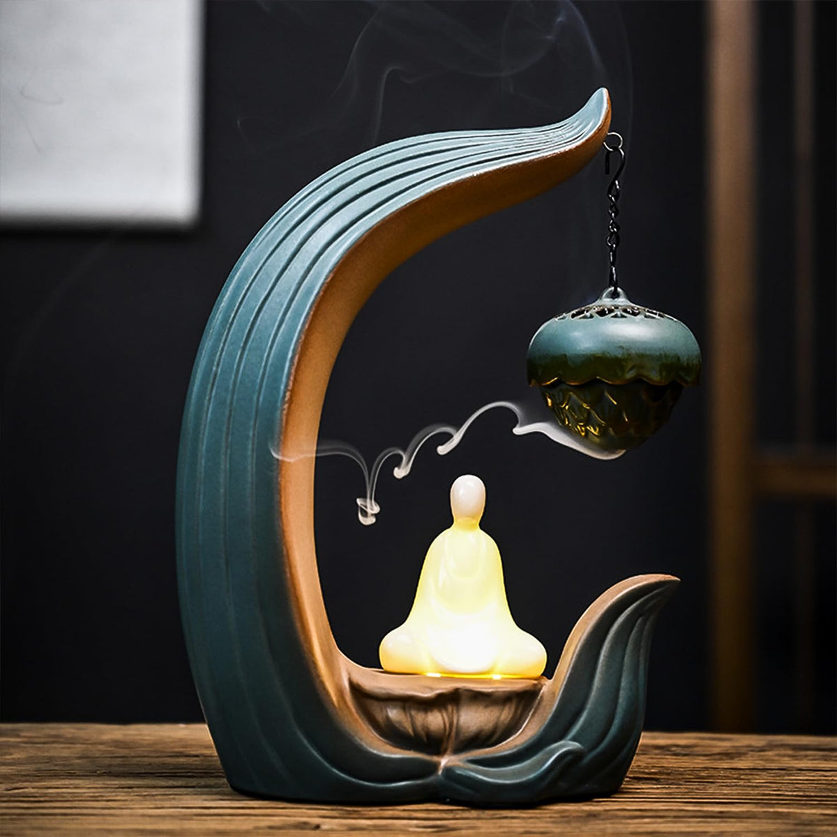 Ekhasa incense holder - Durable ceramic construction