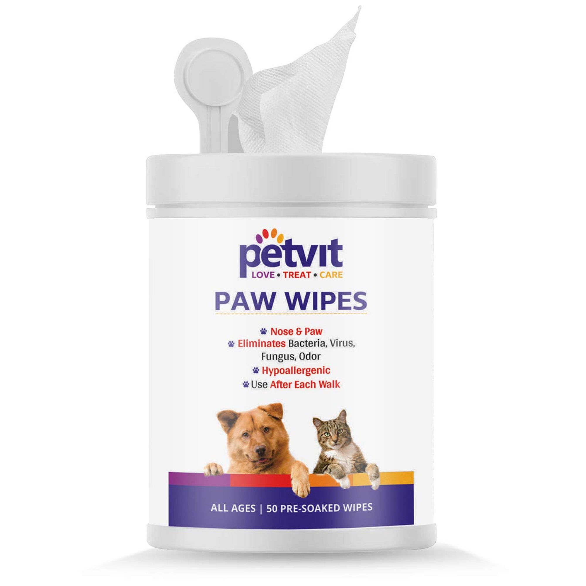 Petvit anti itch pet wipes - Gentle grooming solution for dogs