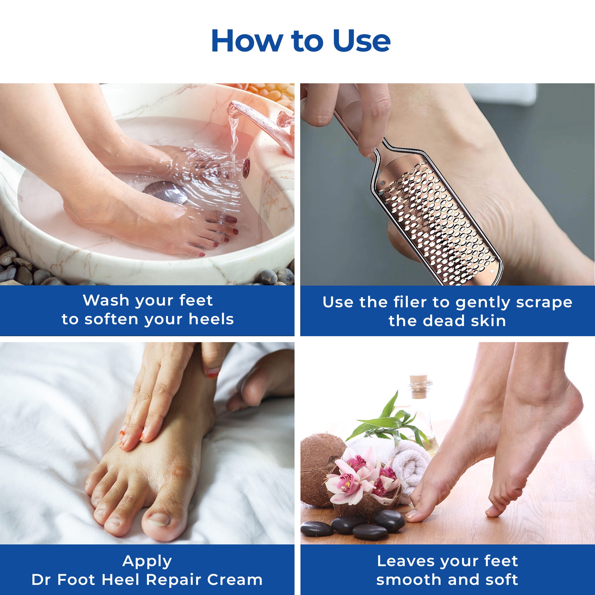 Dr Foot foot scrubber - Lightweight and compact design