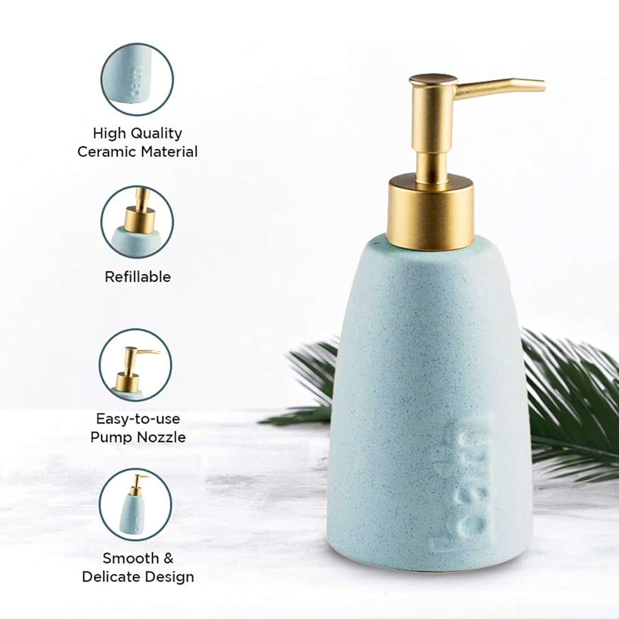 UMAI hand pump dispenser - easy to use