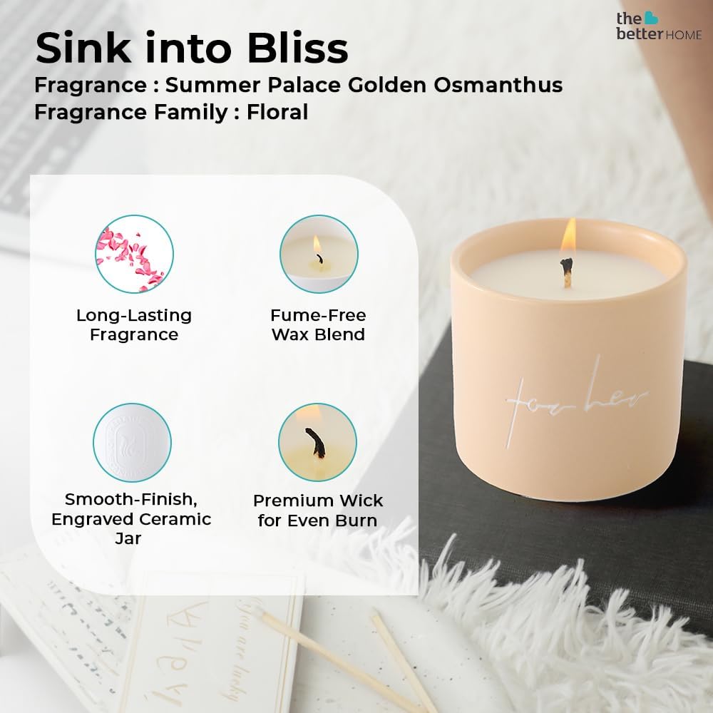 The Better Home scented candles - Elegant gift