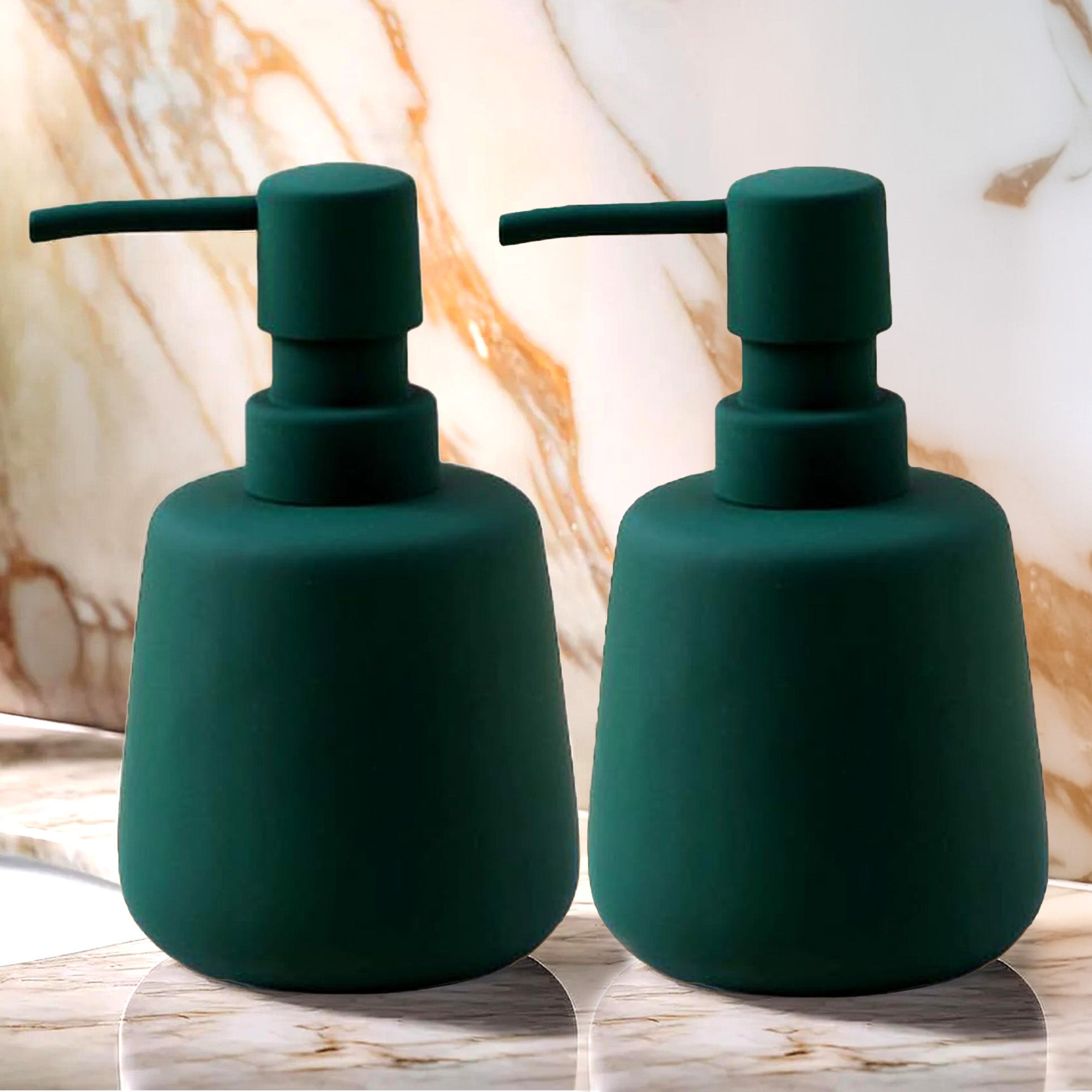 UMAI Ceramic Soap Dispenser - Great for Family Bathrooms