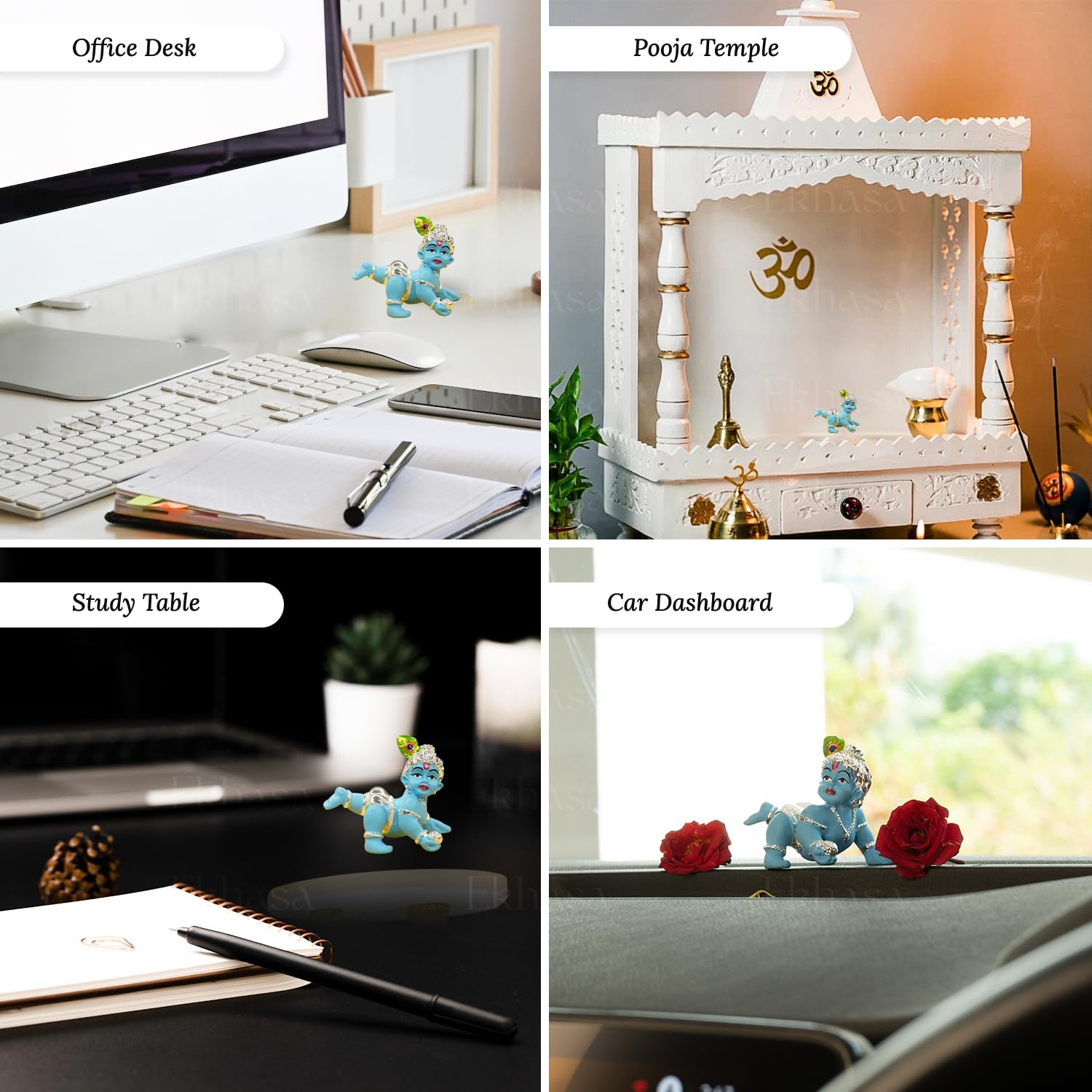 Ekhasa Resin Bal Gopal Murti - Meaningful Housewarming Gift