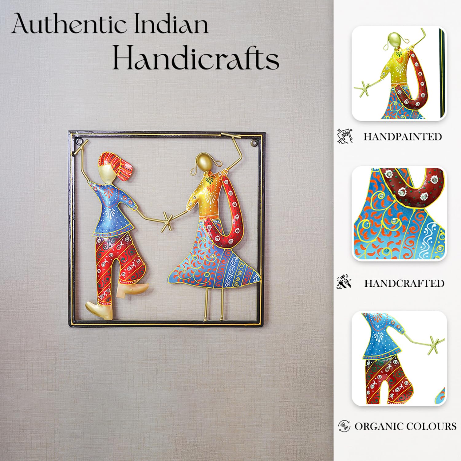 Ekhasa Rajasthani Garba Dancers - Unique Art Piece
