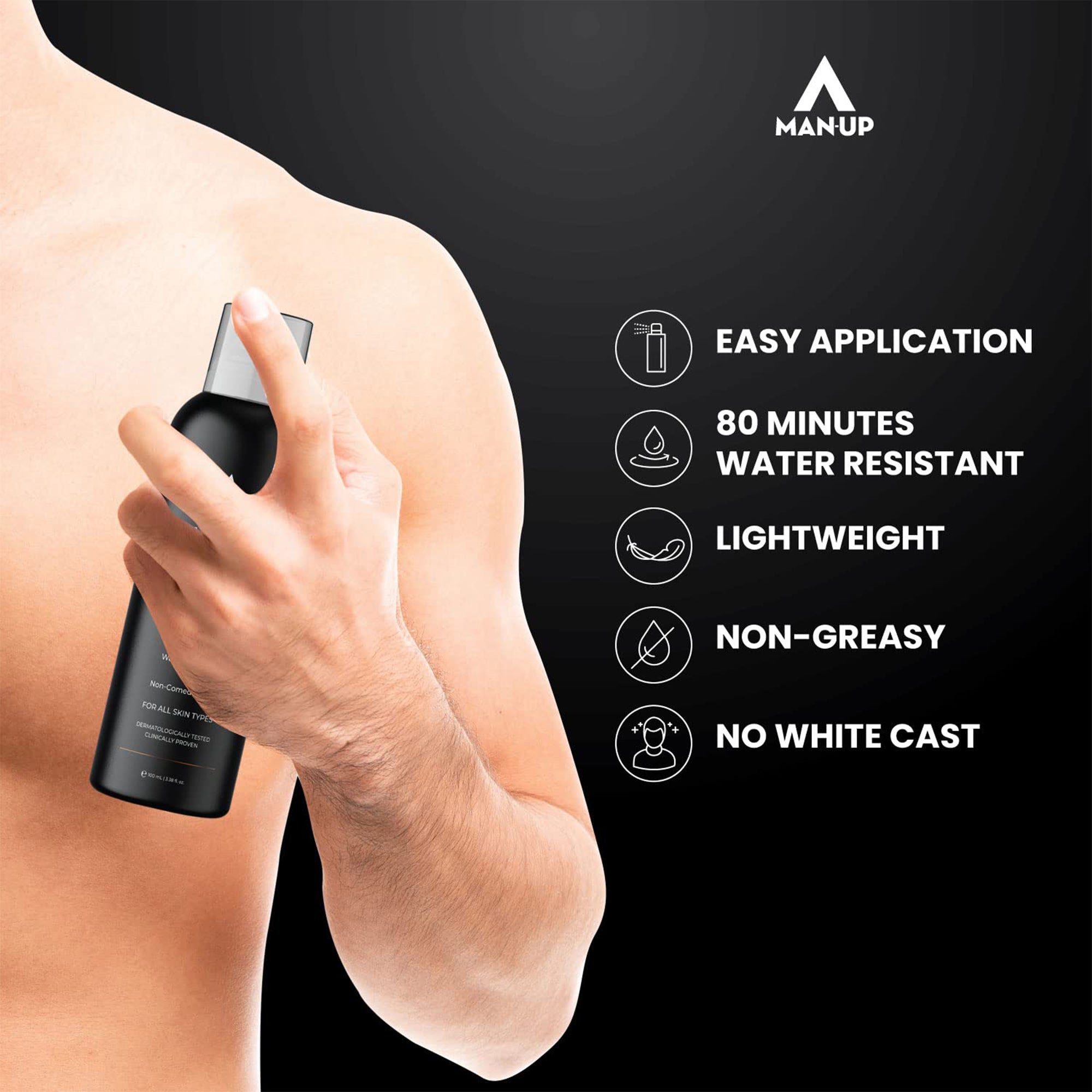Man UP sunscreen - Daily protection for sensitive skin