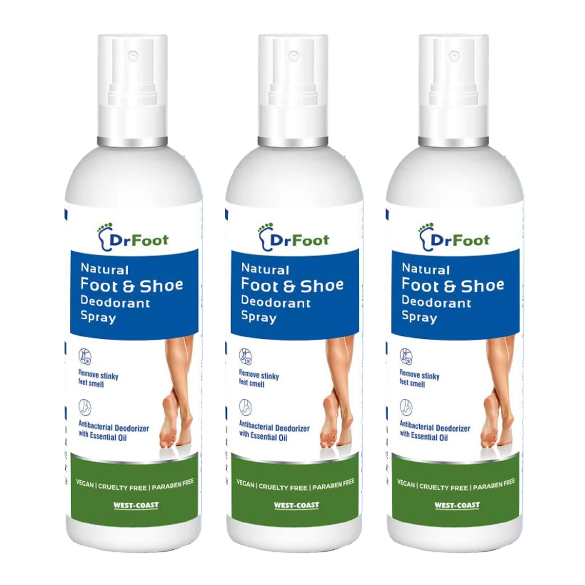 Dr Foot Natural Spray - Moisturizing foot care
