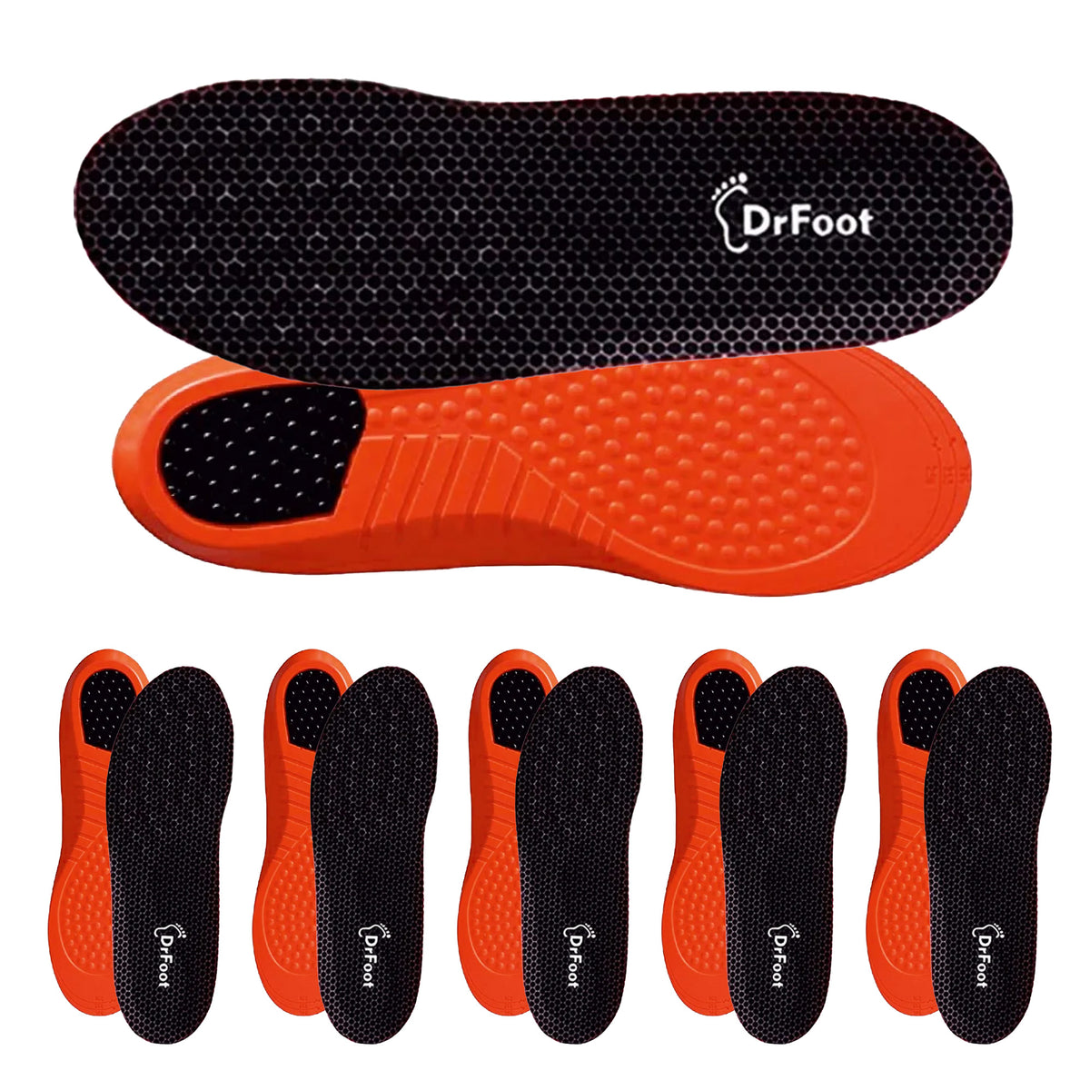 Dr Foot Gel Insoles - Ultimate Comfort for Daily Use
