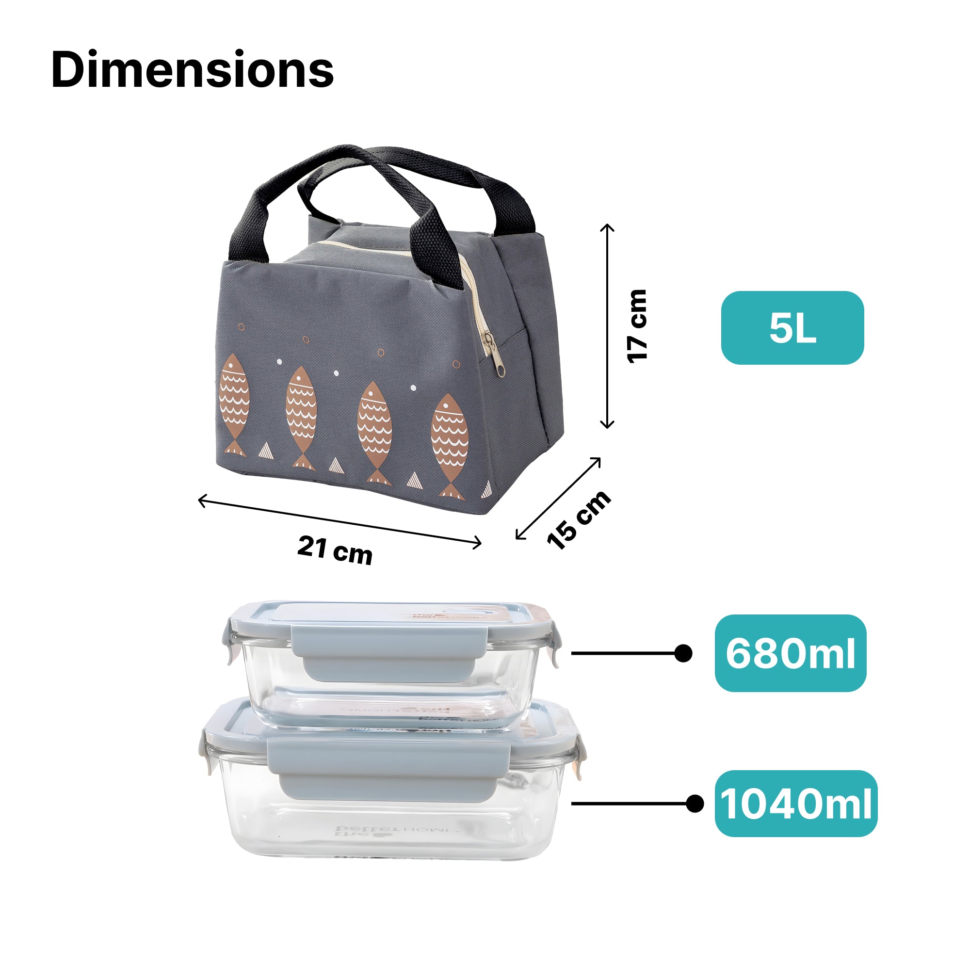 The Better Home insulated lunch bag - convenient for work lunches