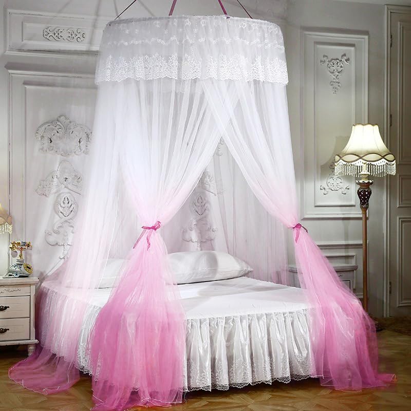 Classic Mosquito Net for Double Bed - Romantic bedroom setup