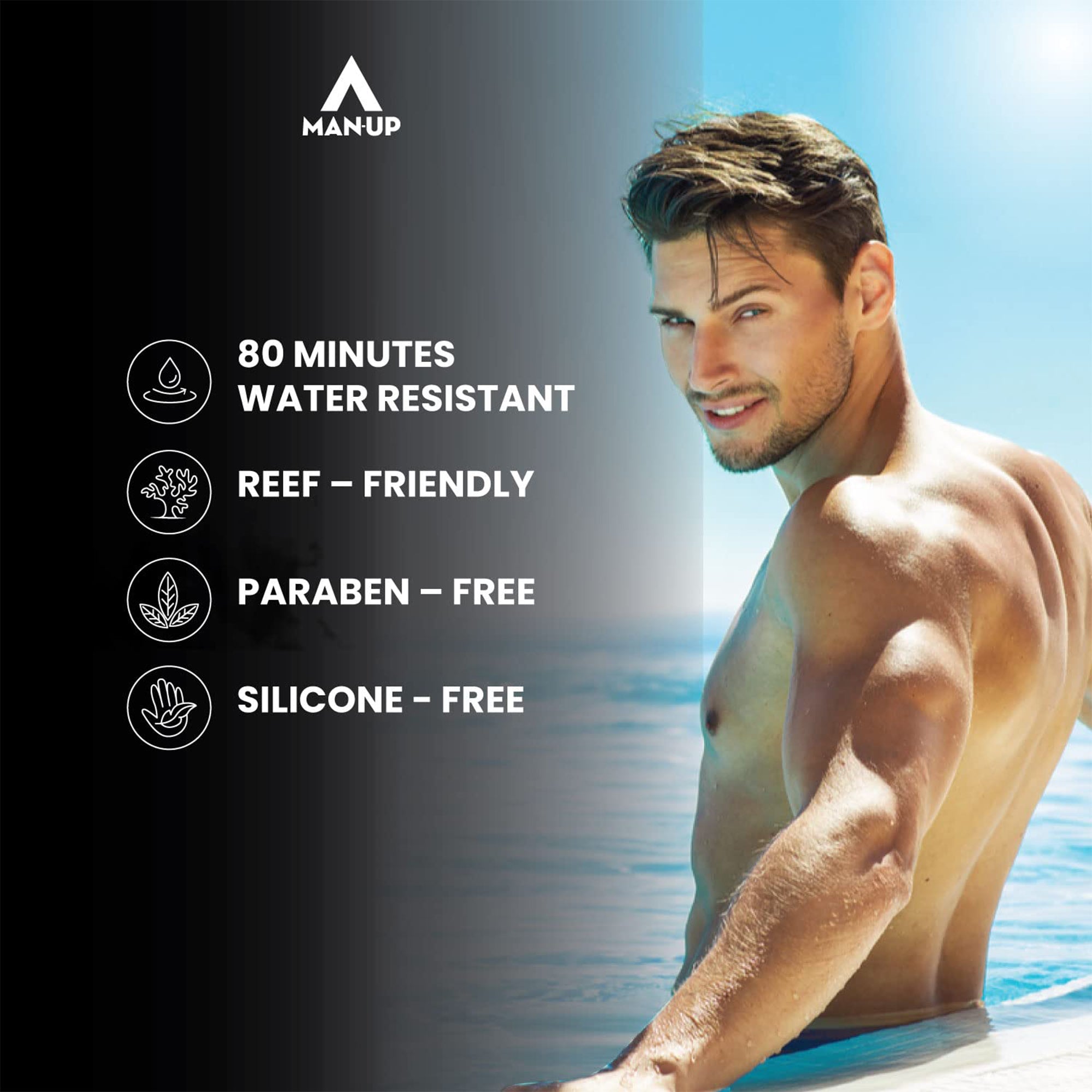 Man UP sunscreen - Perfect for outdoor sports