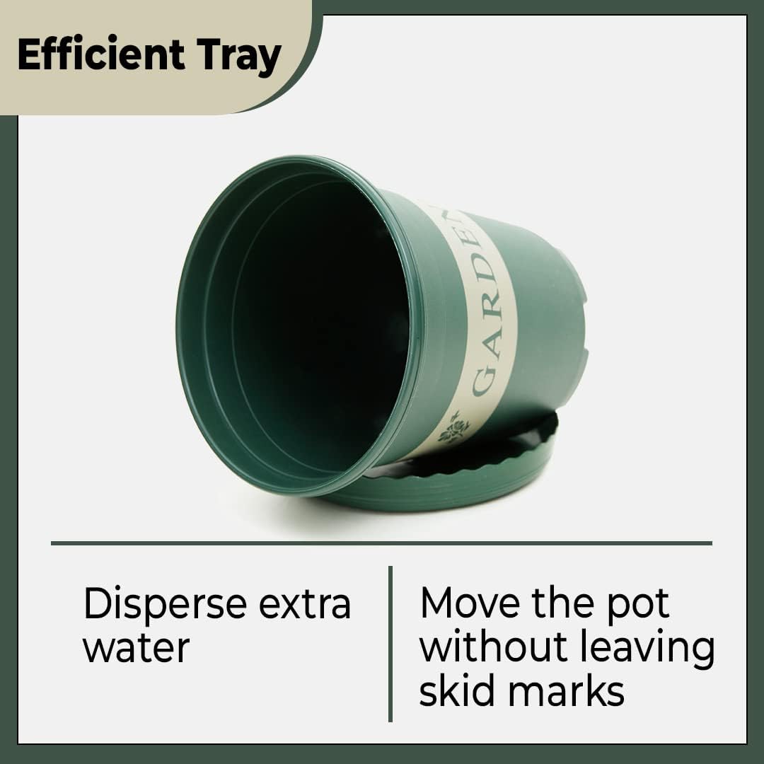 Kuber Industries drainage pots - garden enhancement
