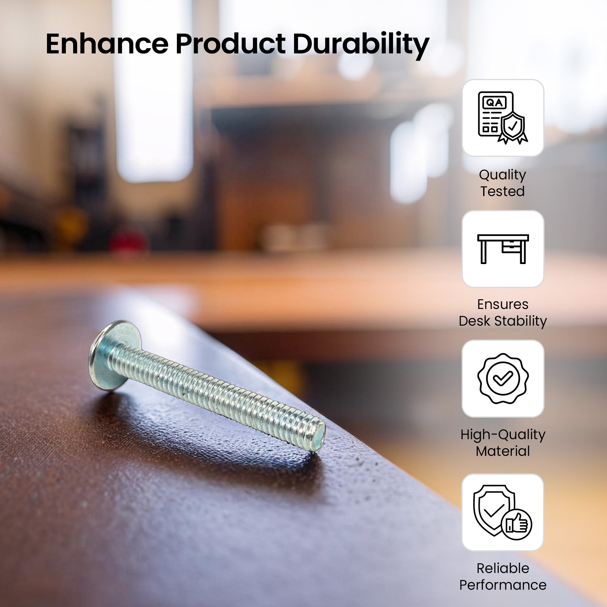 SAVYA HOME spare table screw - reliable furniture enhancement