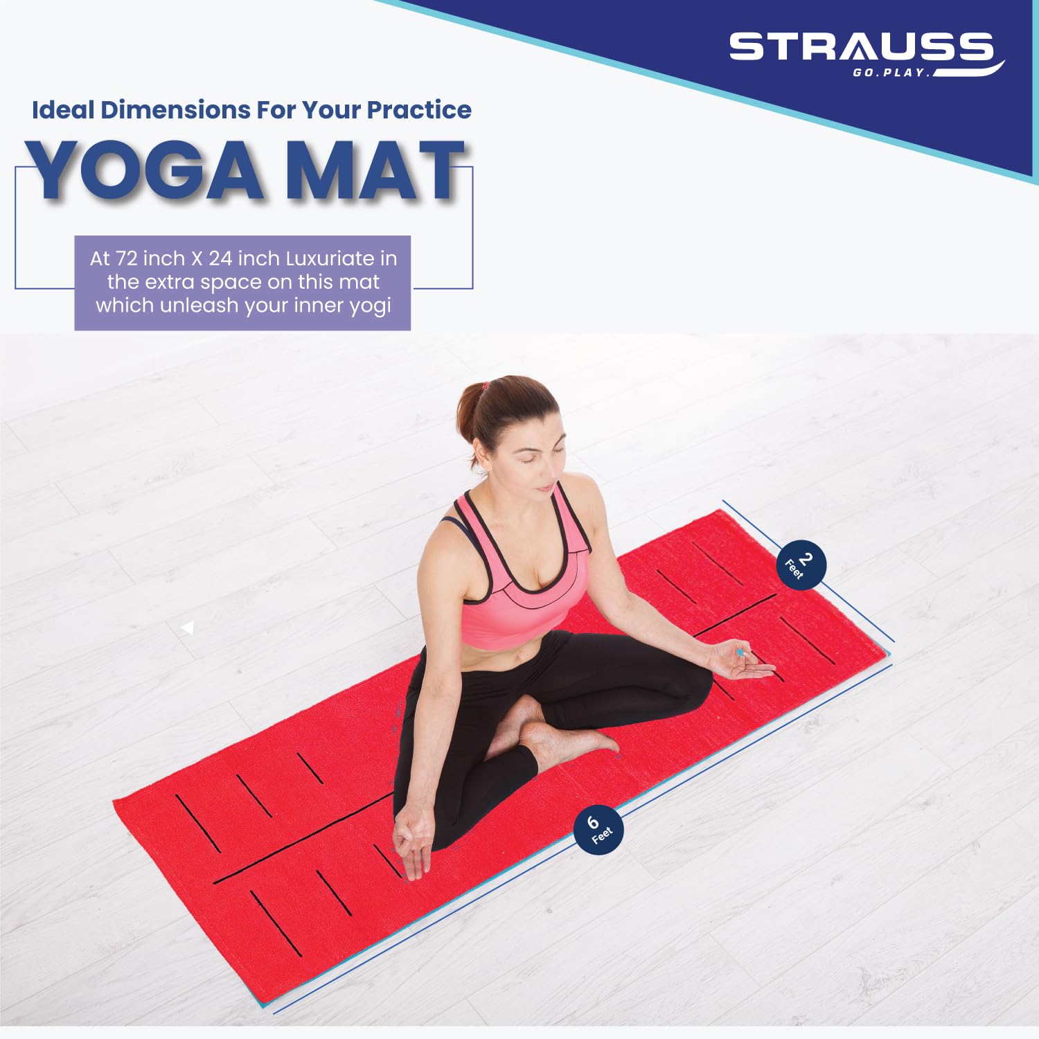 Strauss yoga mat - pilates class