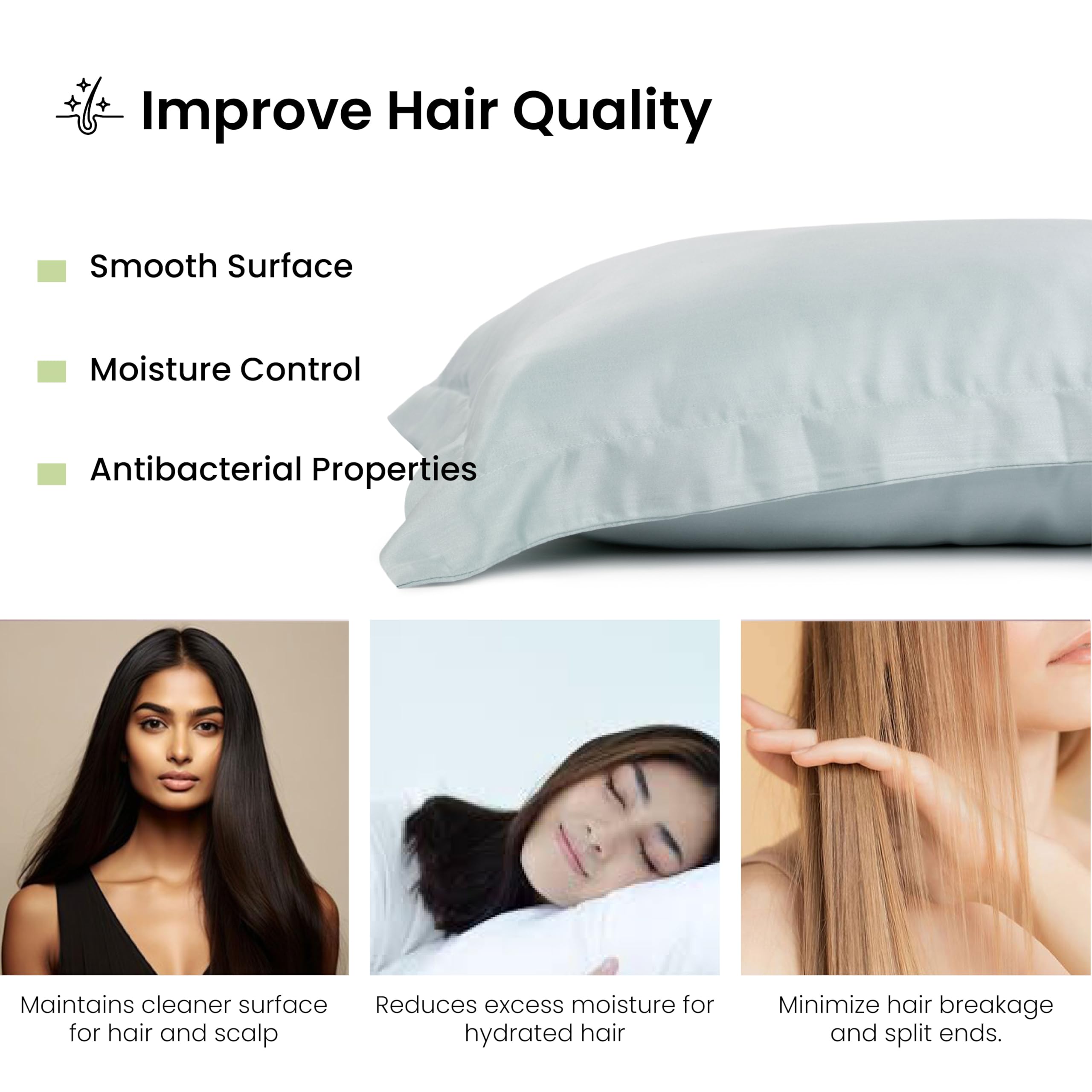 Mush bamboo pillow cover - eco-friendly bedding