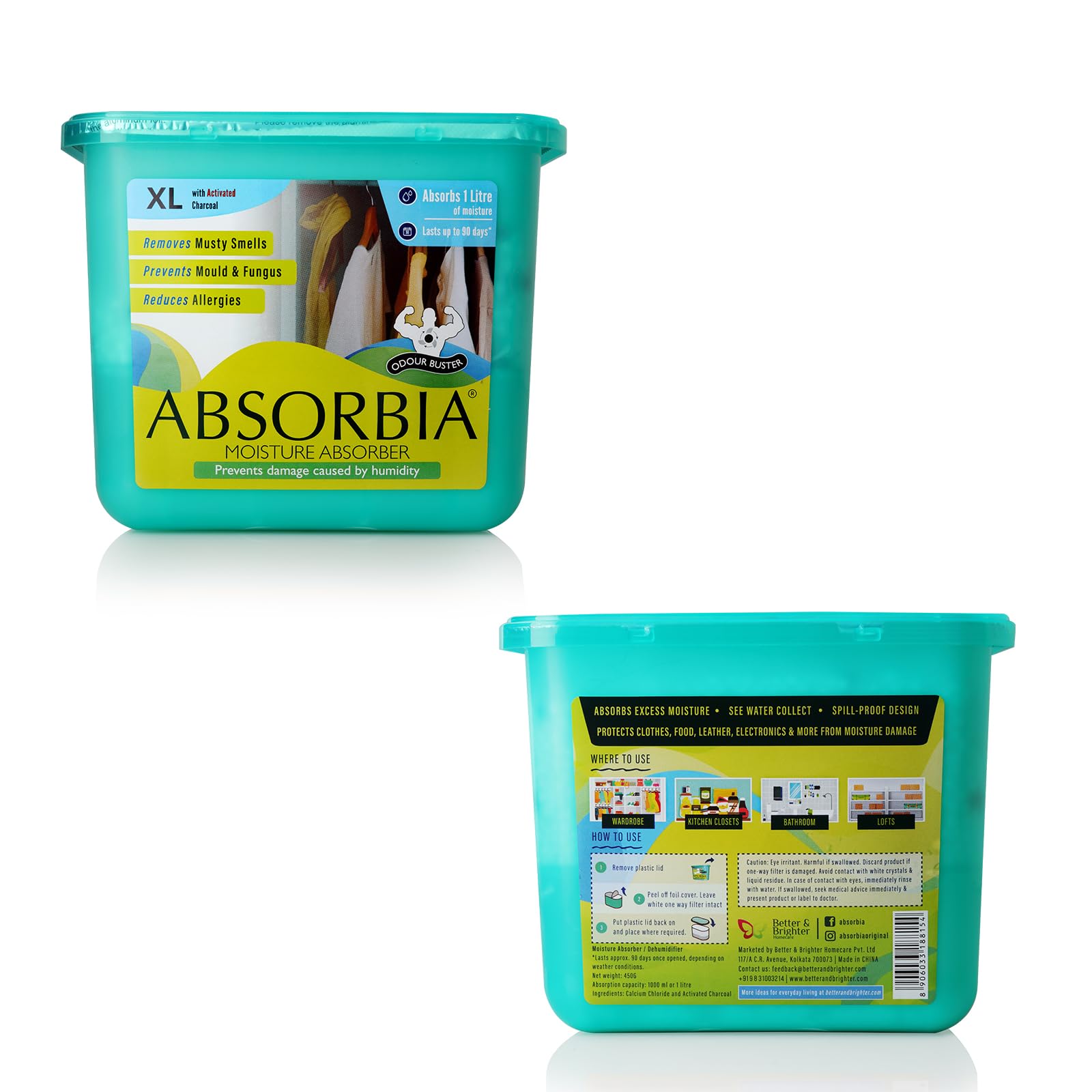 Absorbia Moisture Absorber - Protect Against Dampness