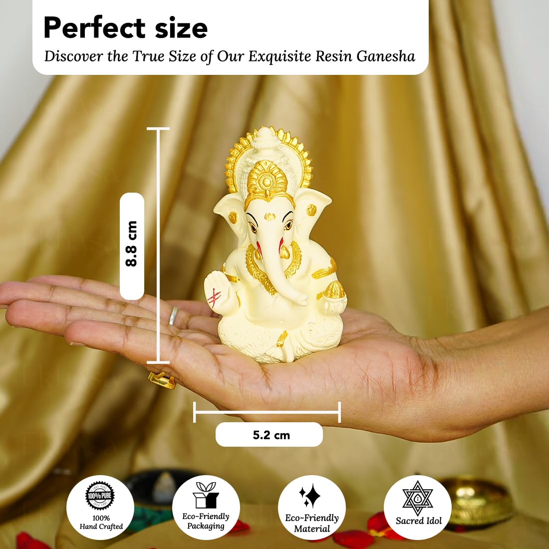 Ekhasa Ganesh Idol - Elegant desk accessory