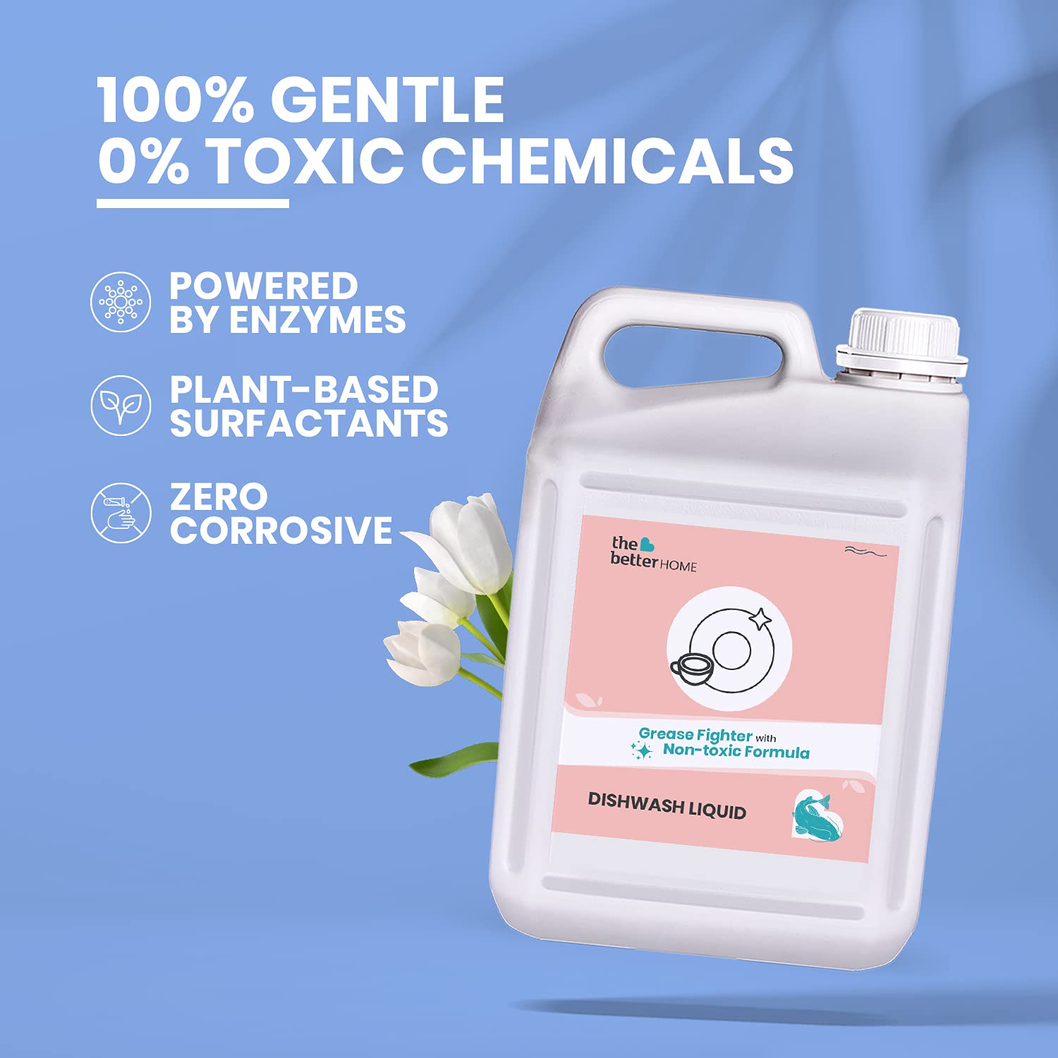 The Better Home Dishwash Liquid | Biodegradable, Non-Toxic – GlobalBees ...