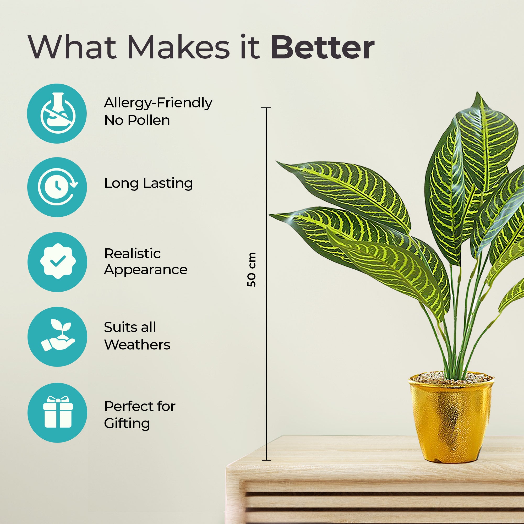 The Better Home artificial plant - Housewarming gift idea