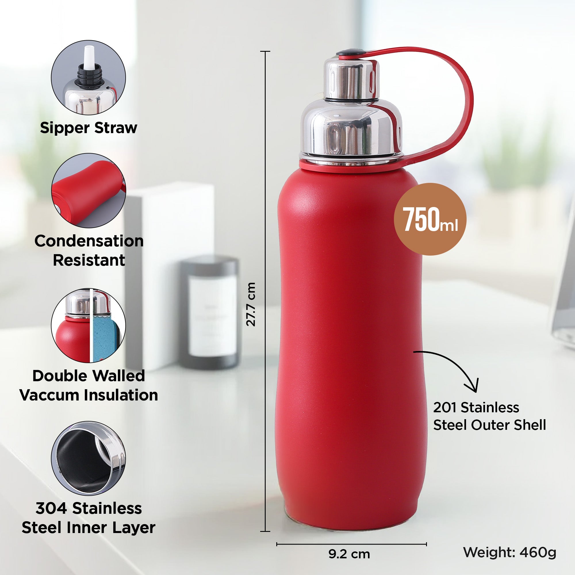 UMAI vacuum flask - hiking companion