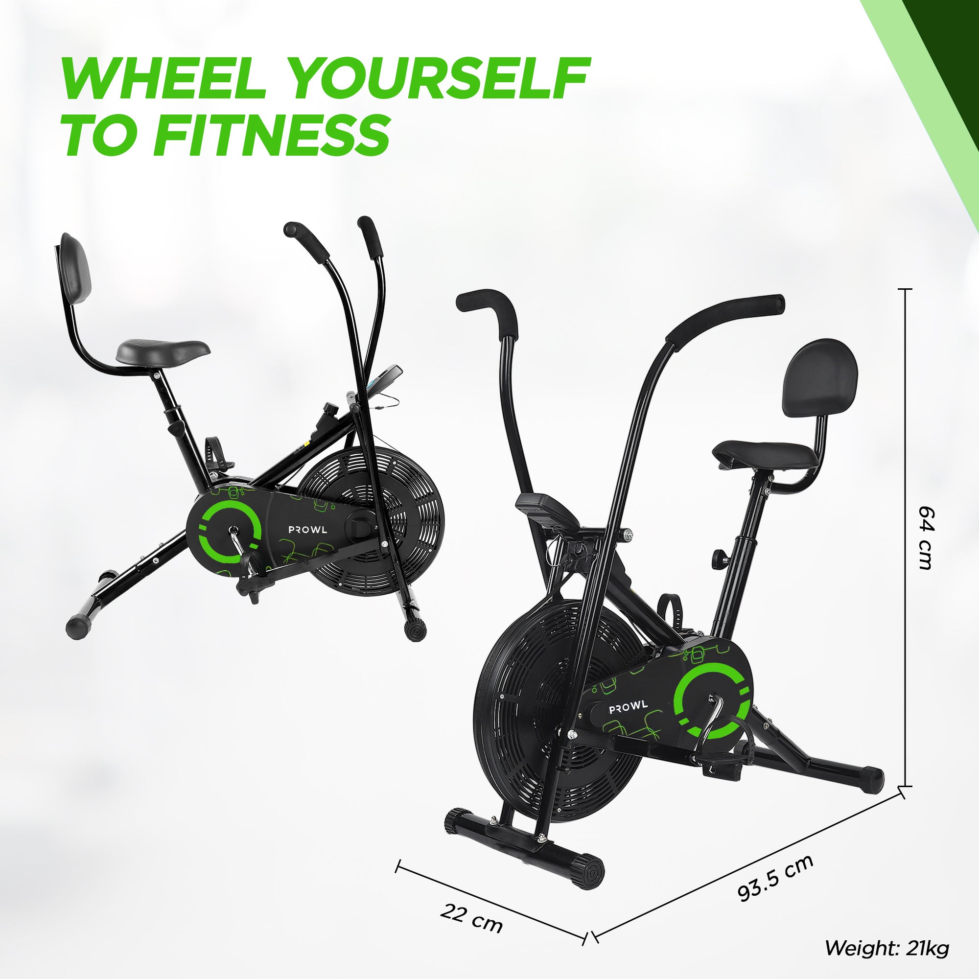 Reach PROWL GT-50 - compact and sturdy exercise bike