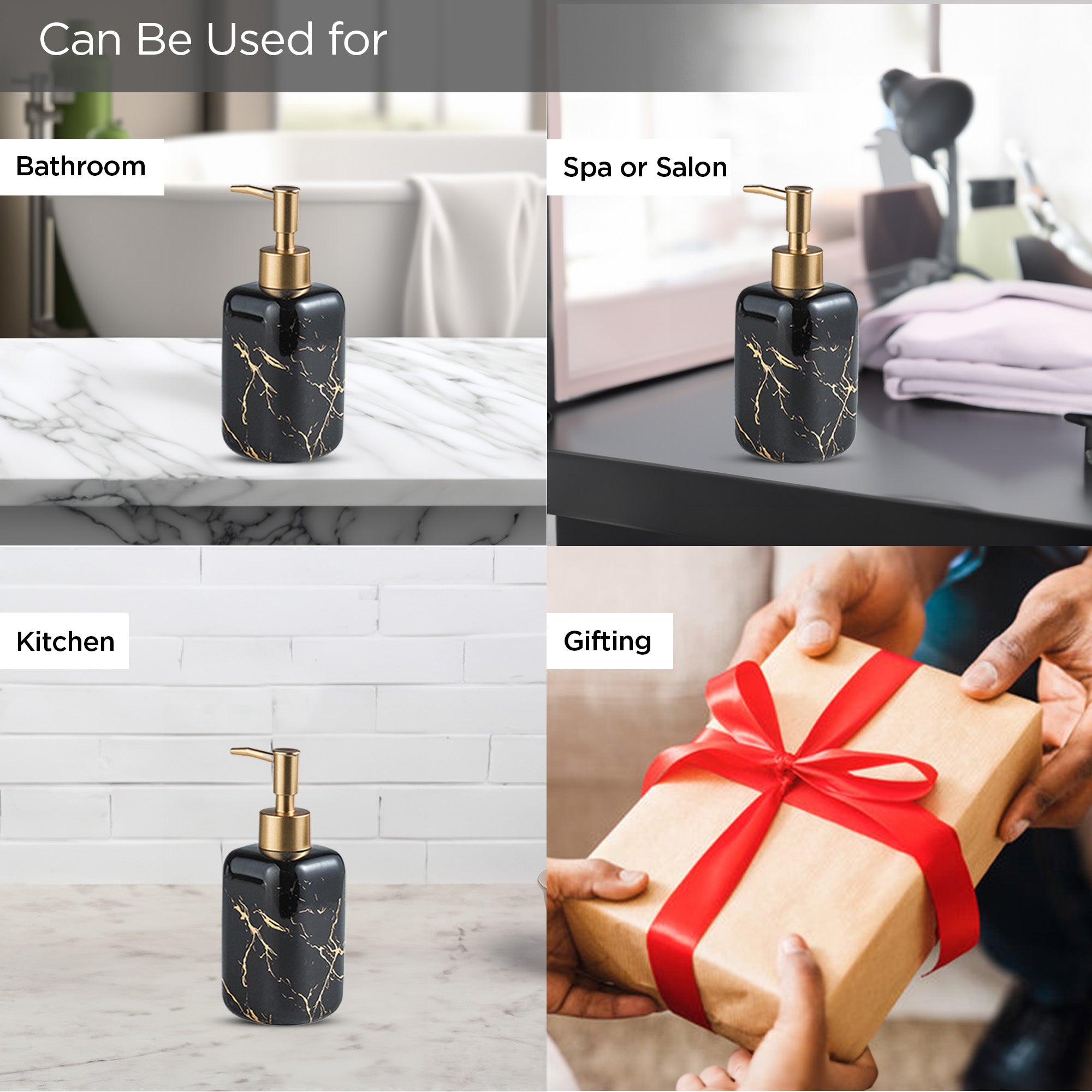 UMAI ceramic soap dispenser - Decorative item