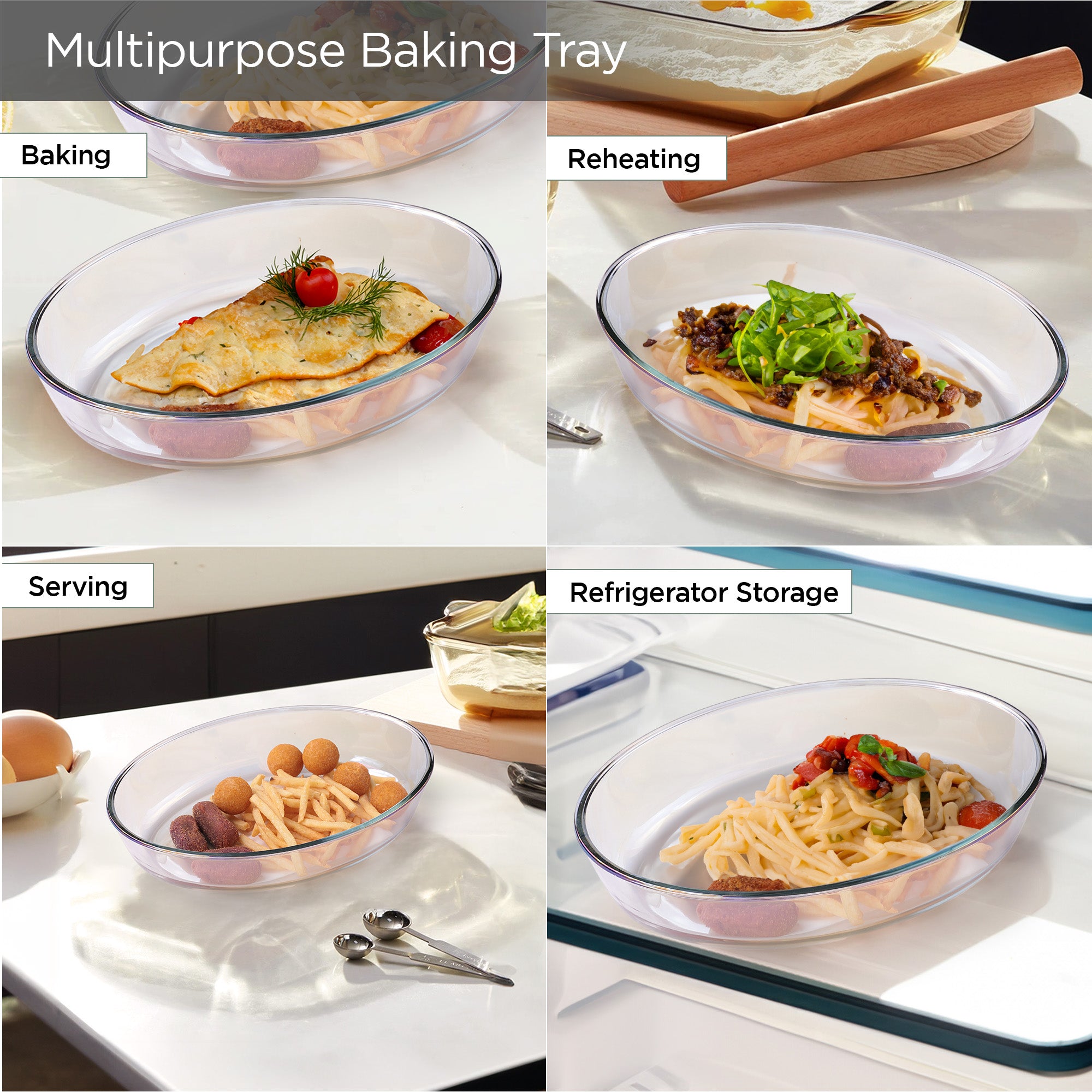 UMAI Oval Baking Tray - Perfect for serving snacks