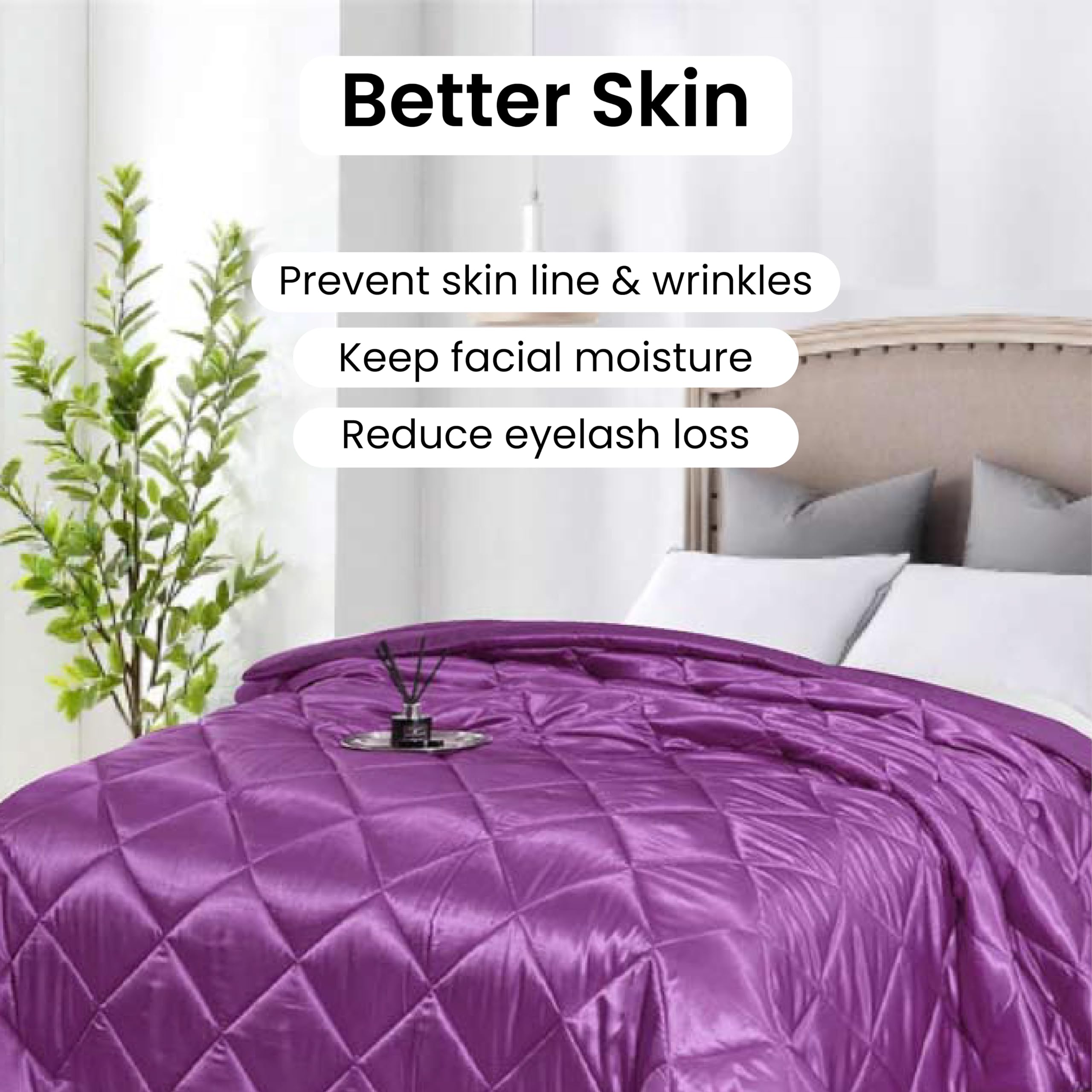 Mush satin blanket - Ideal for single beds