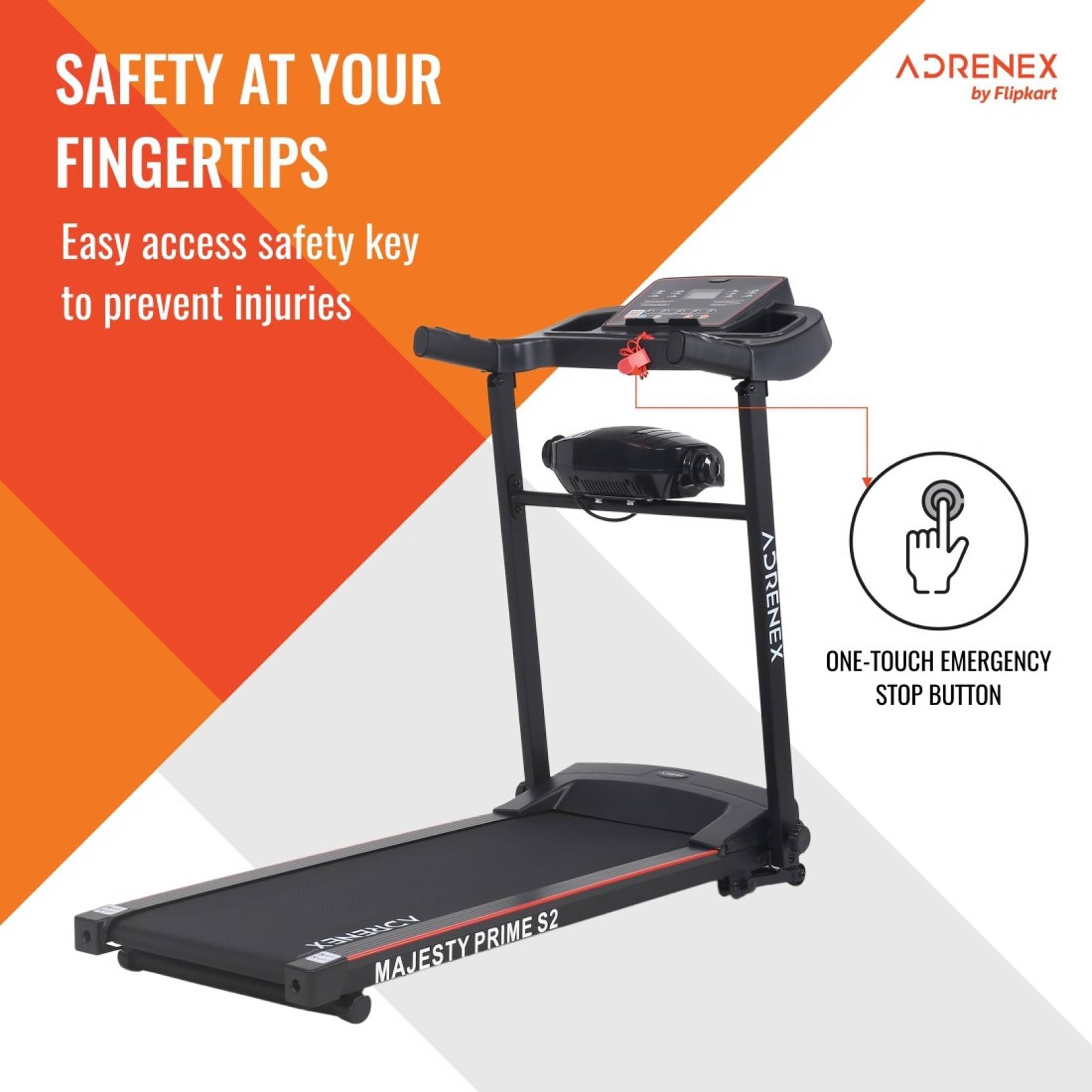 Reach Majesty treadmill - perfect for family exercises