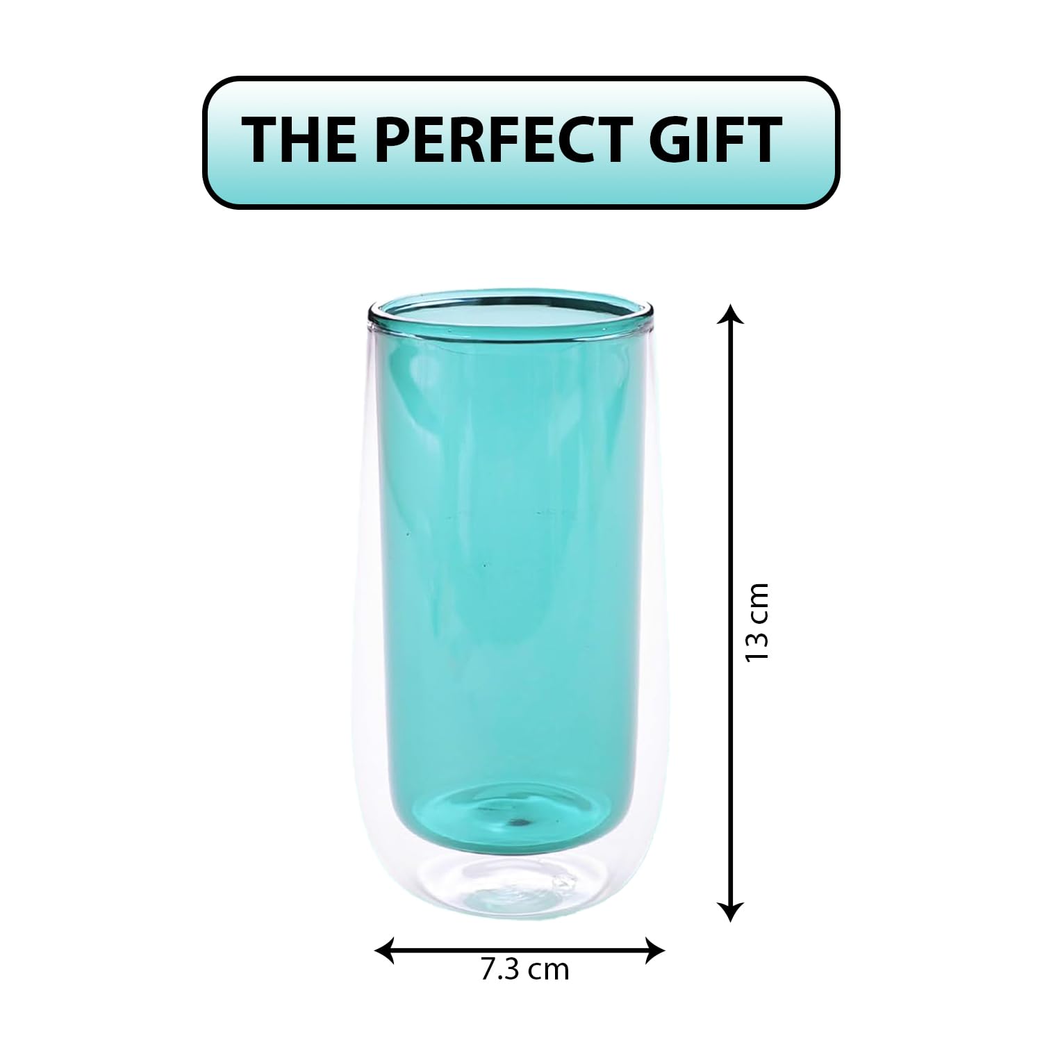 Kuber Industries green glasses - perfect gift for tea lovers