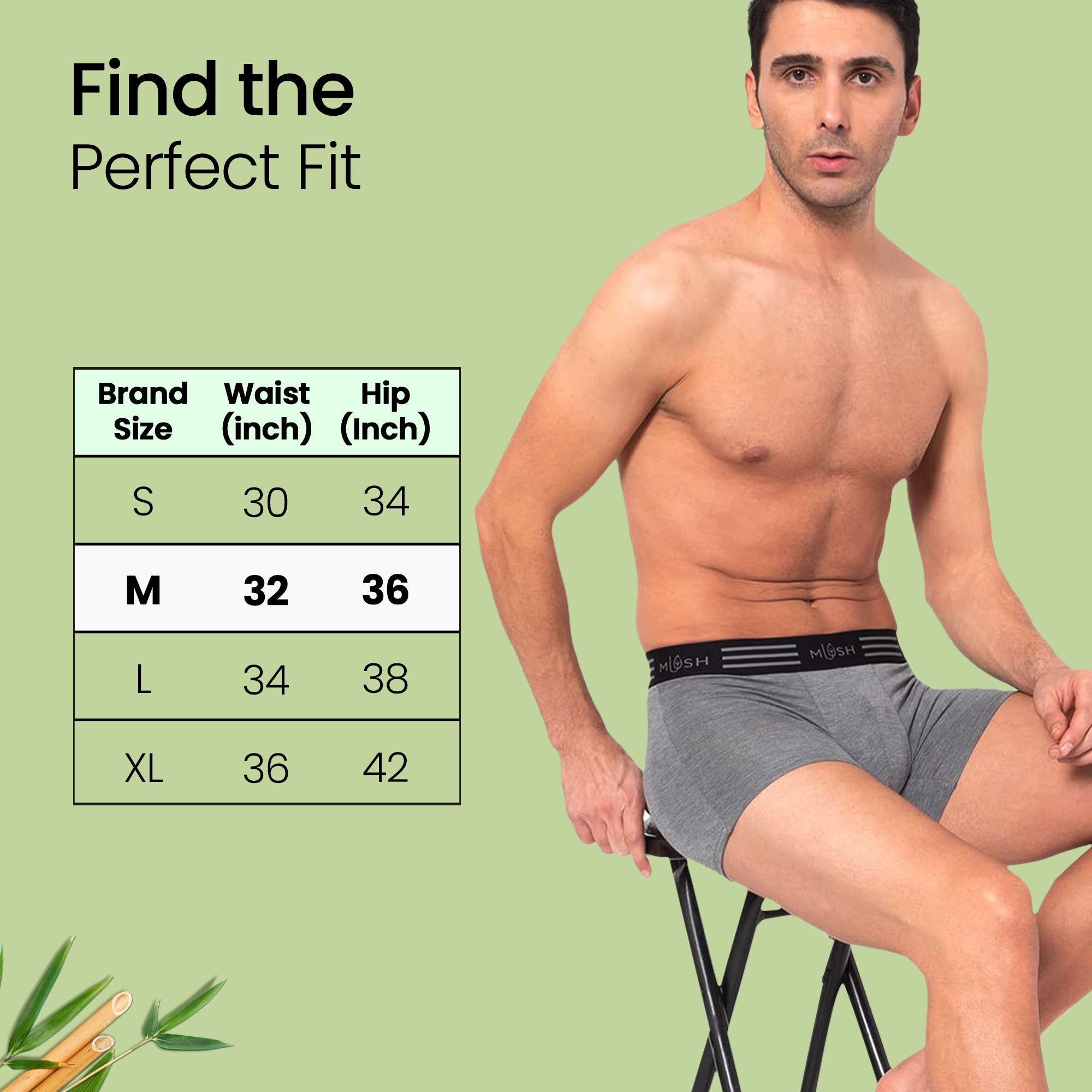 Mush Bamboo Underwear - Breathable for Outdoor Activities