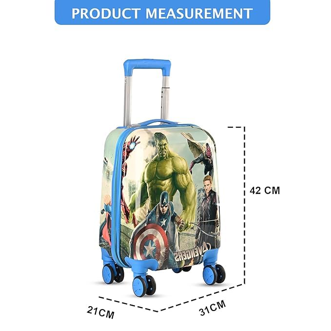 Kuber Industries kids trolley bag - safe storage for belongings