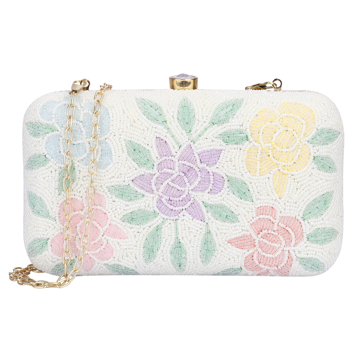 Clownfish Norah clutch - elegant women's wallet with chain