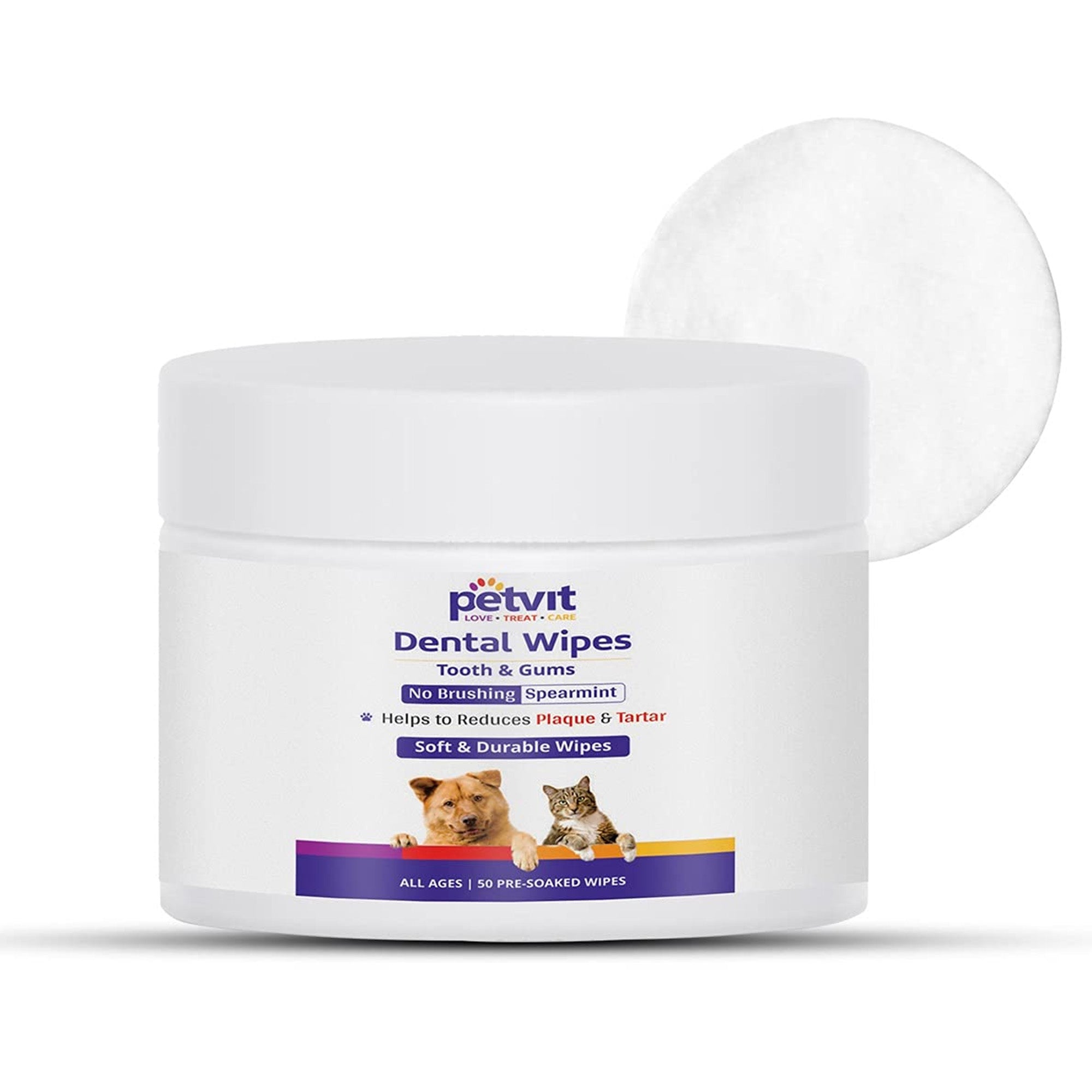 Petvit anti itch pet wipes - Essential for pet freshness