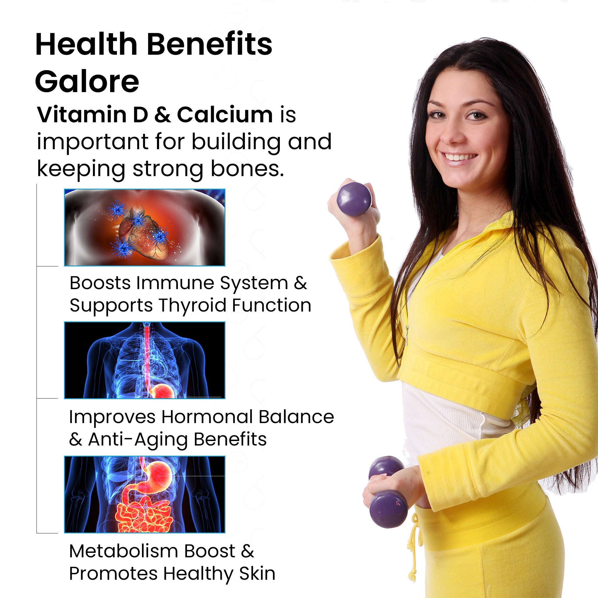 Healthvit Sea Kelp Capsules - Daily supplement for thyroid health
