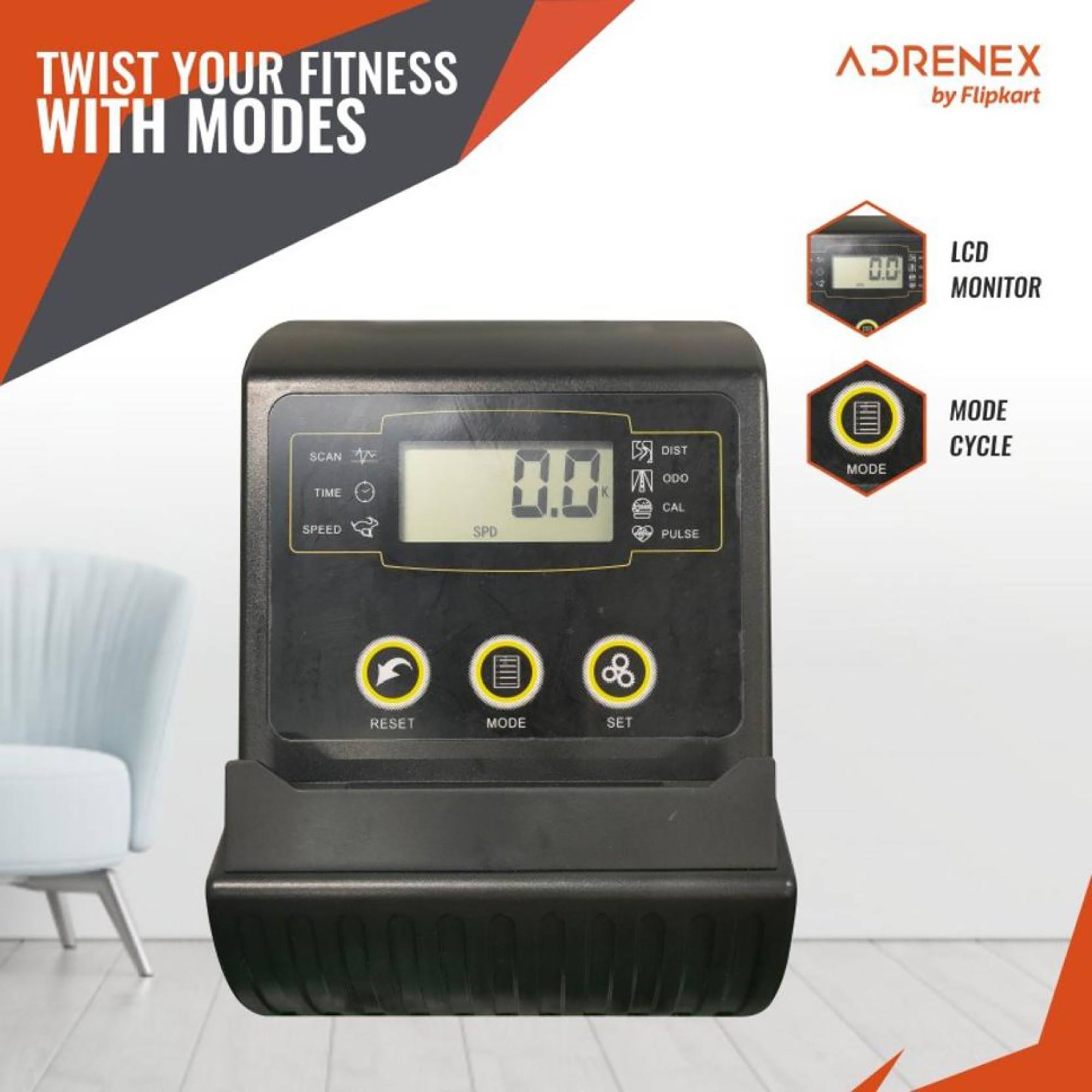 Reach Adrenex bike - fitness machine for home gym