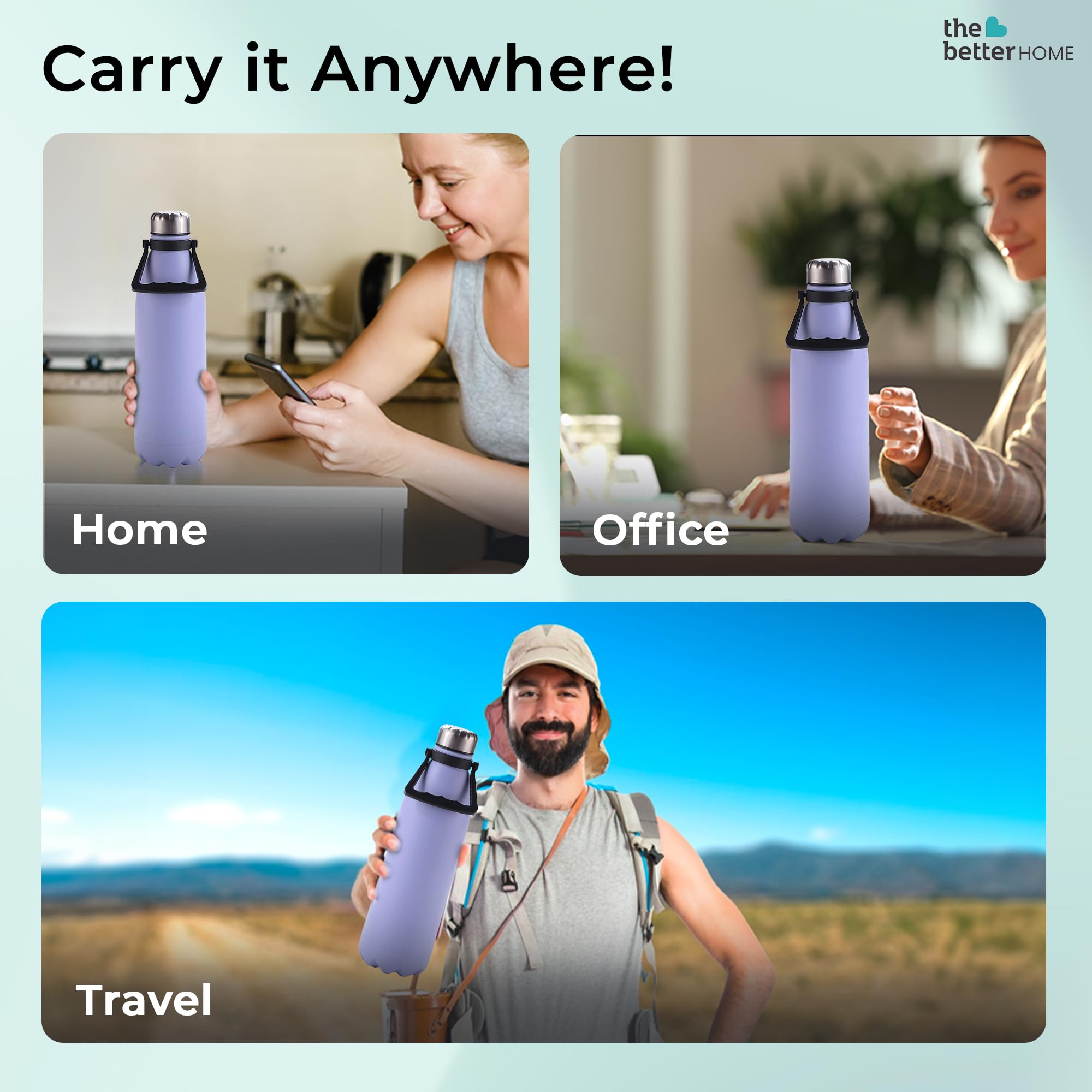 The Better Home insulated bottle - outdoor adventure essential