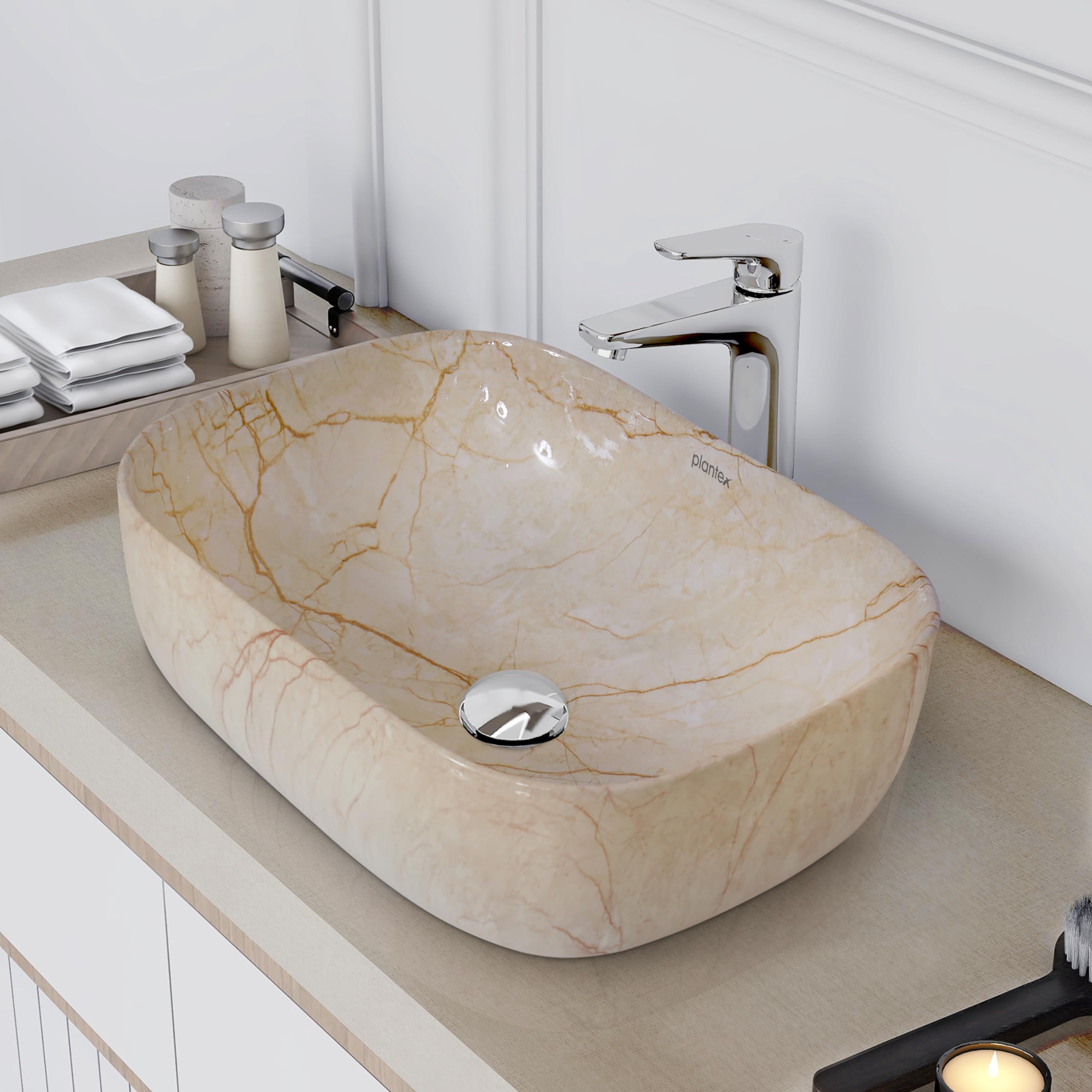 Plantex tabletop basin - Chic addition to any bathroom