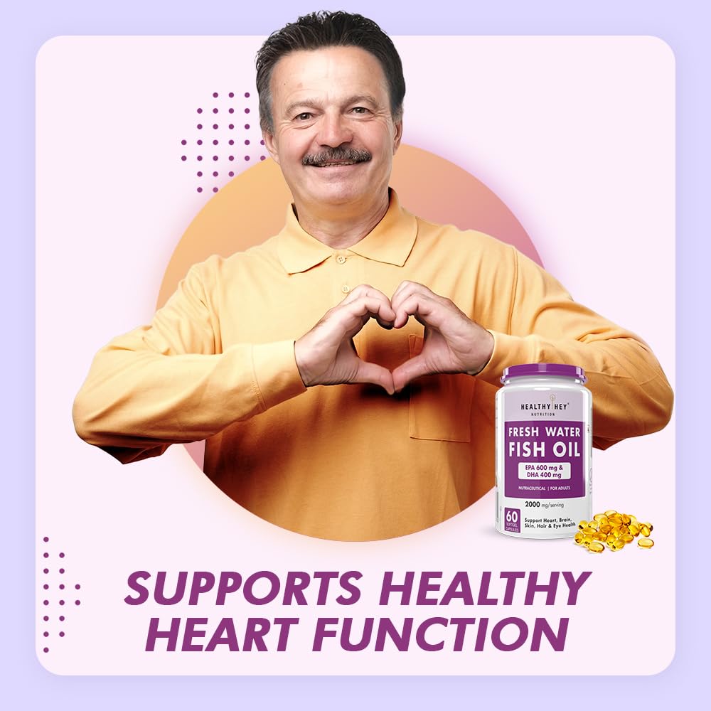 Healthyhey softgel fish oil - supports brain well-being