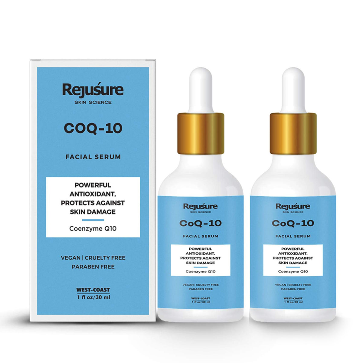 Rejusure COQ10 Face Serum - Gift for Loved Ones