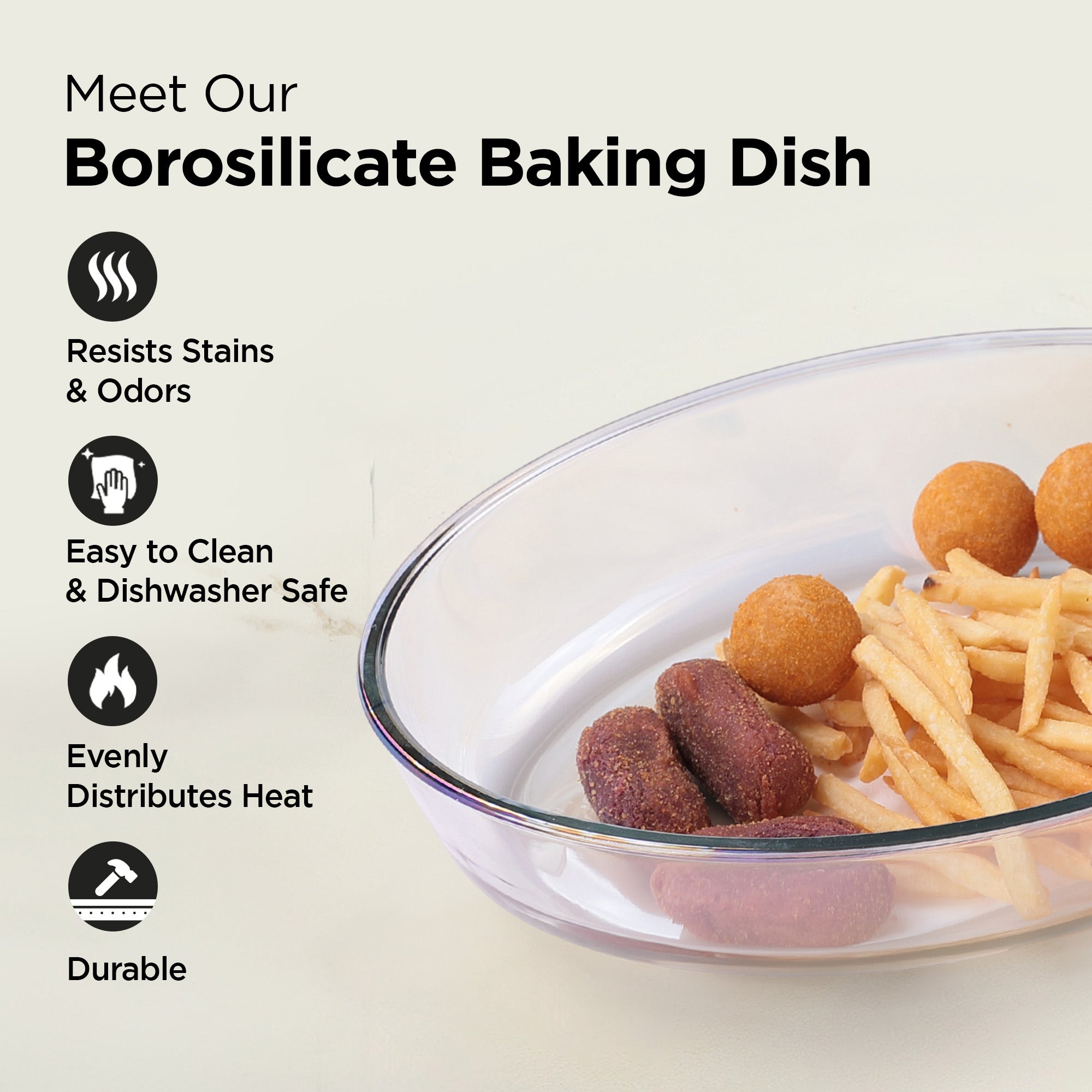 UMAI Microwave Safe Baking Dish - Versatile kitchen tool