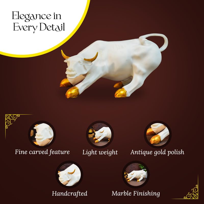 Ekhasa Bull Showpiece - Living room decor
