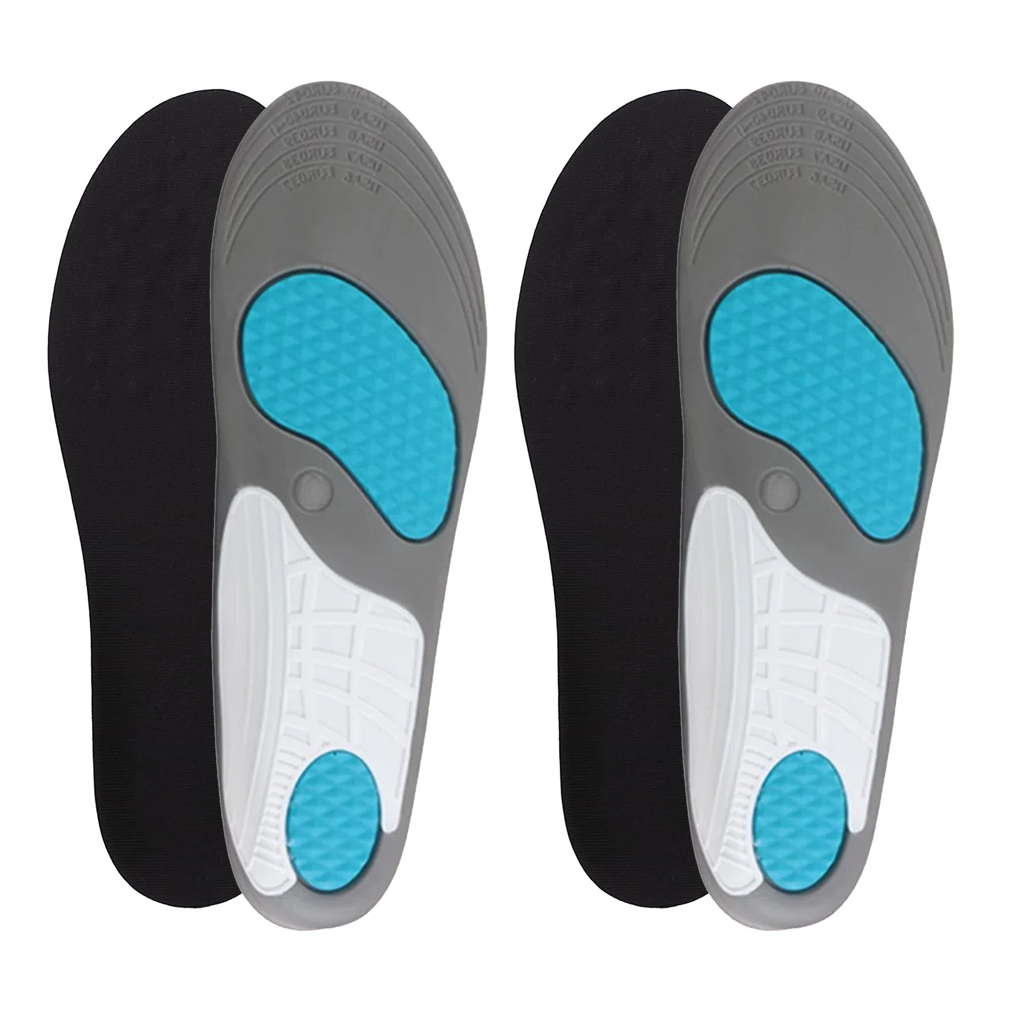 Dr Foot Gel Shoe Insoles - Breathable design for comfort