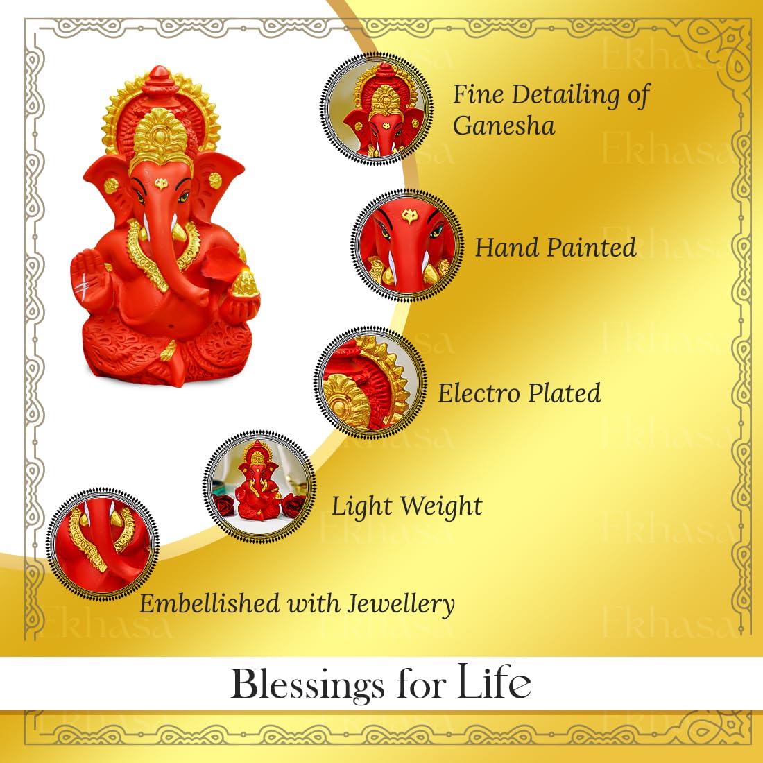 Ekhasa Ganesh Idol - Diwali Gift Idea