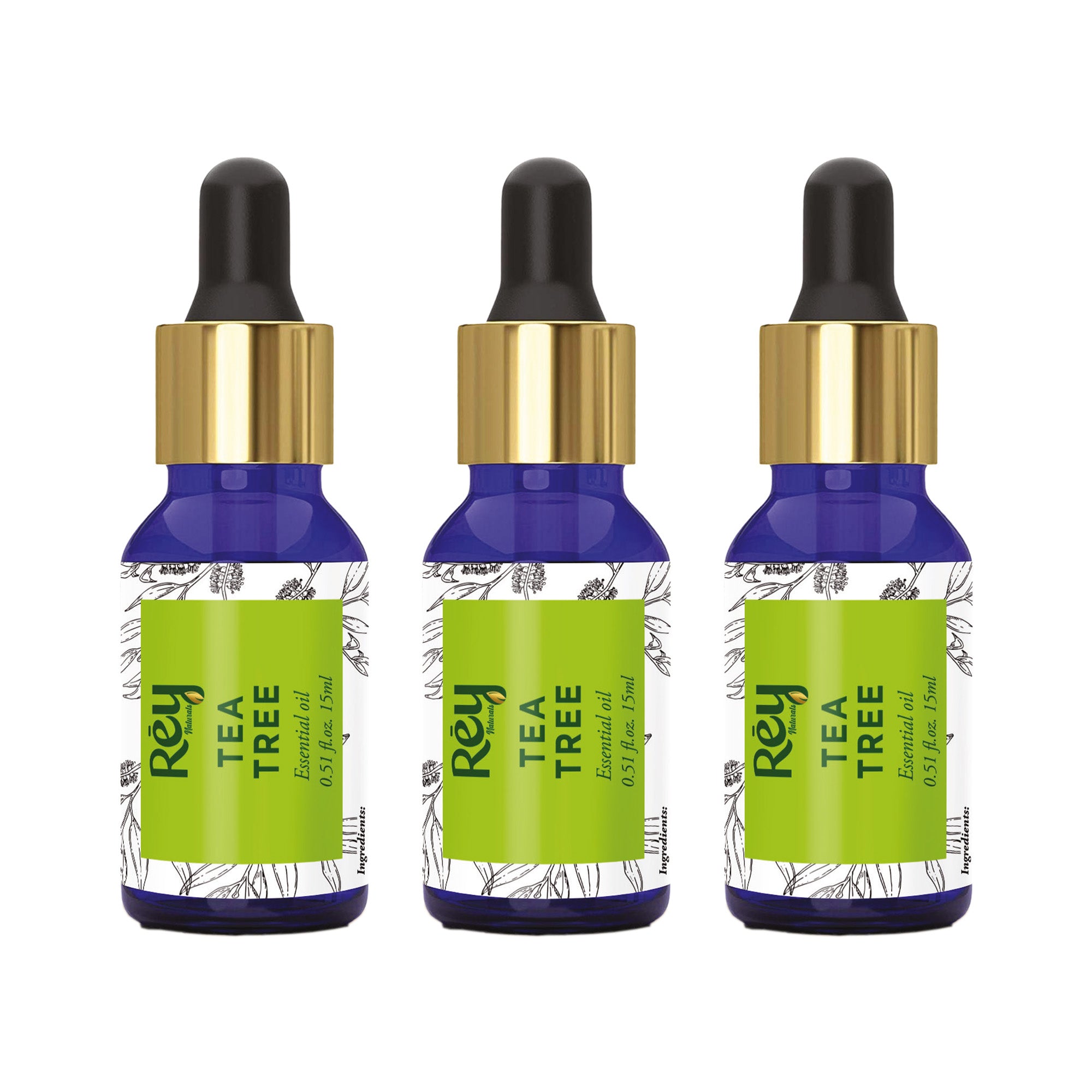 Rey Naturals Tea Tree Oil - Multi-use essential oil