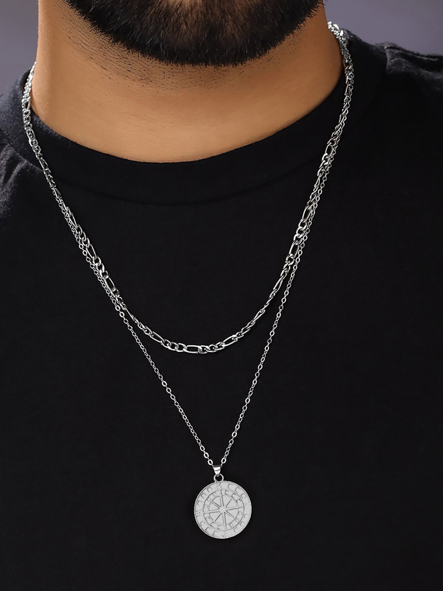 Yellow Chimes Silver Chain - Elegant for Night Out