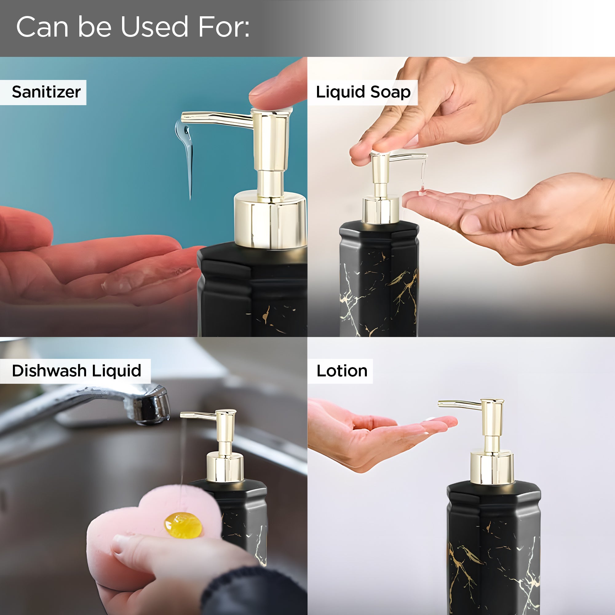 UMAI sleek soap dispenser - family-friendly design