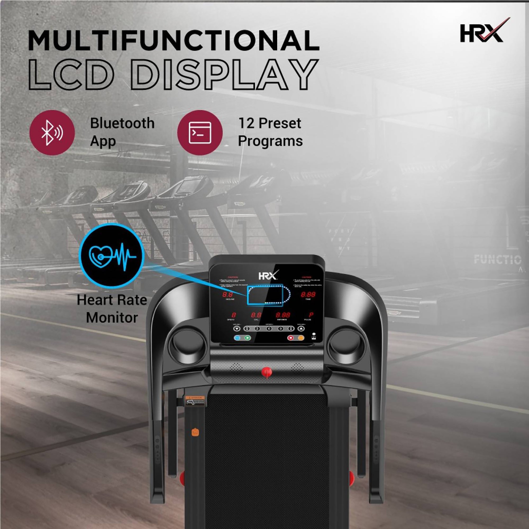 Reach HRX RUNNER A2 - Bluetooth enabled fitness machine